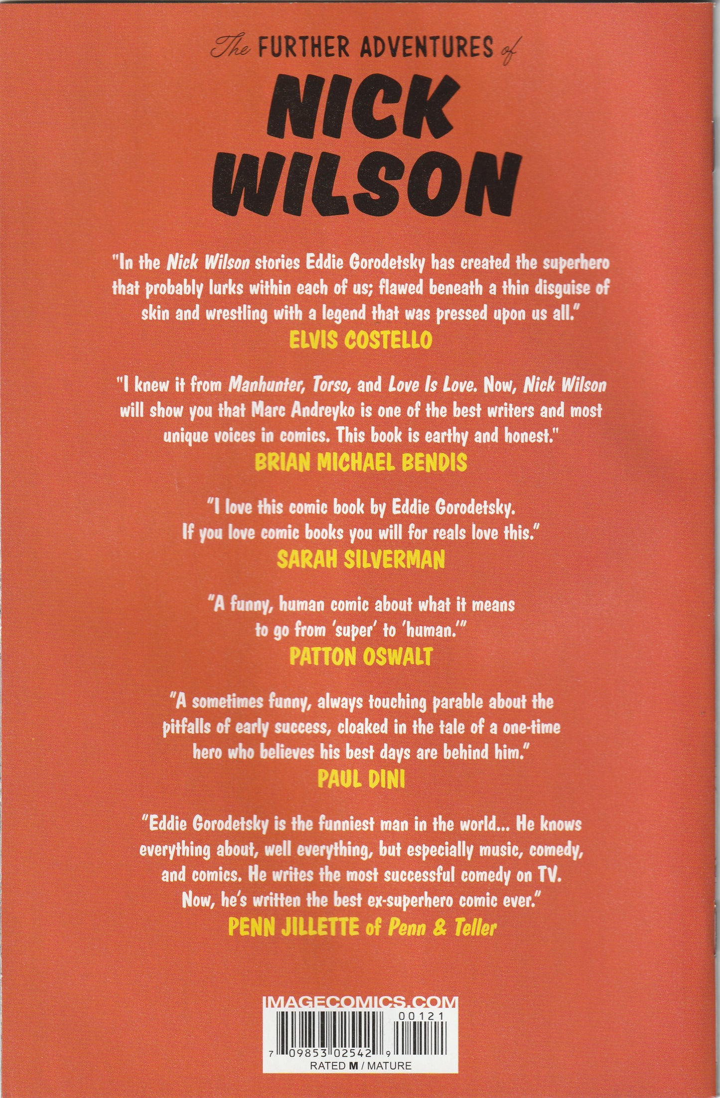 The Further Adventures of Nick Wilson #1 (2018) - Ian Churchill Variant Cover