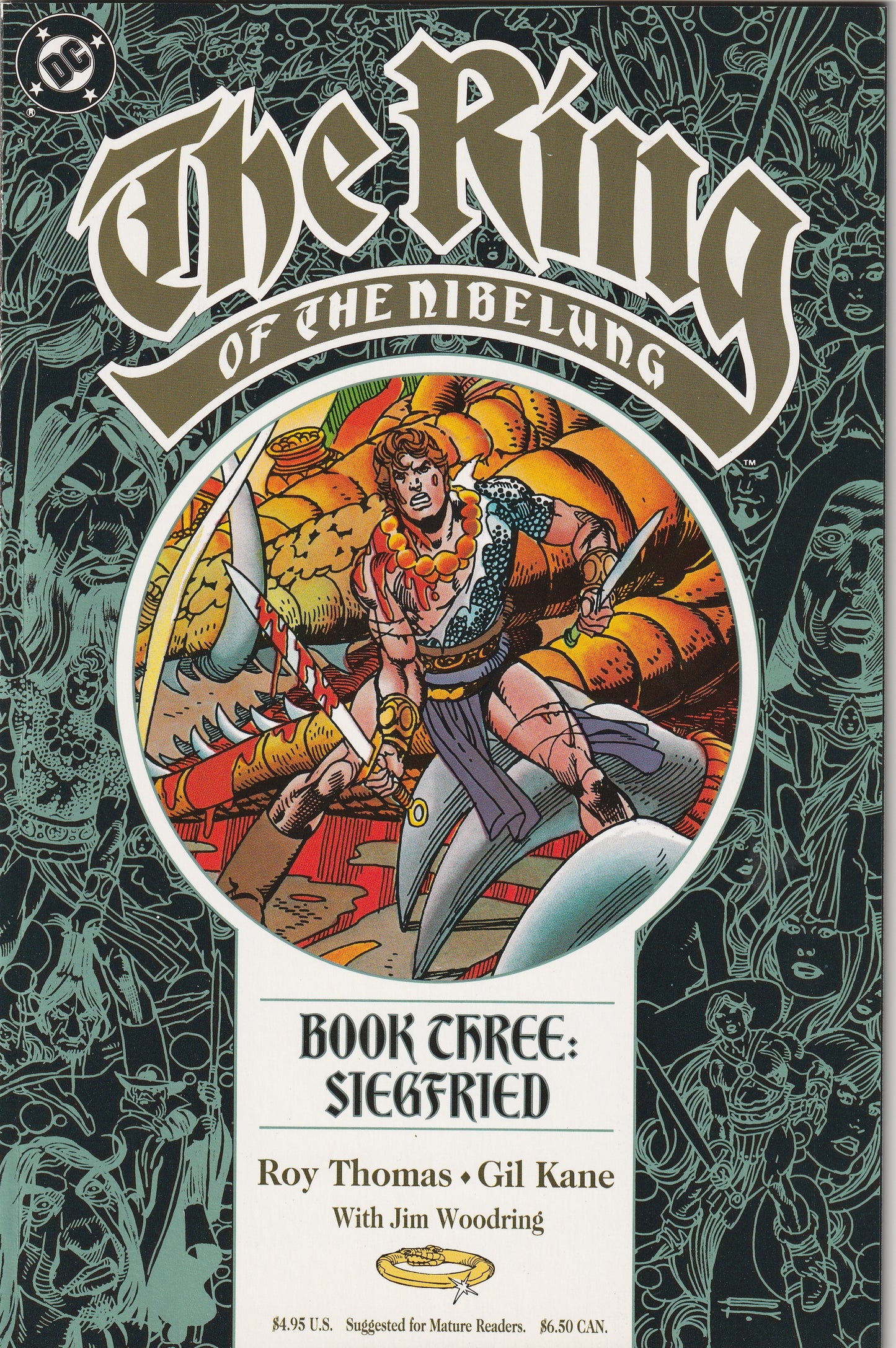 The Ring Of The Nibelung (1989-1990) - Complete 4 issue mini-series