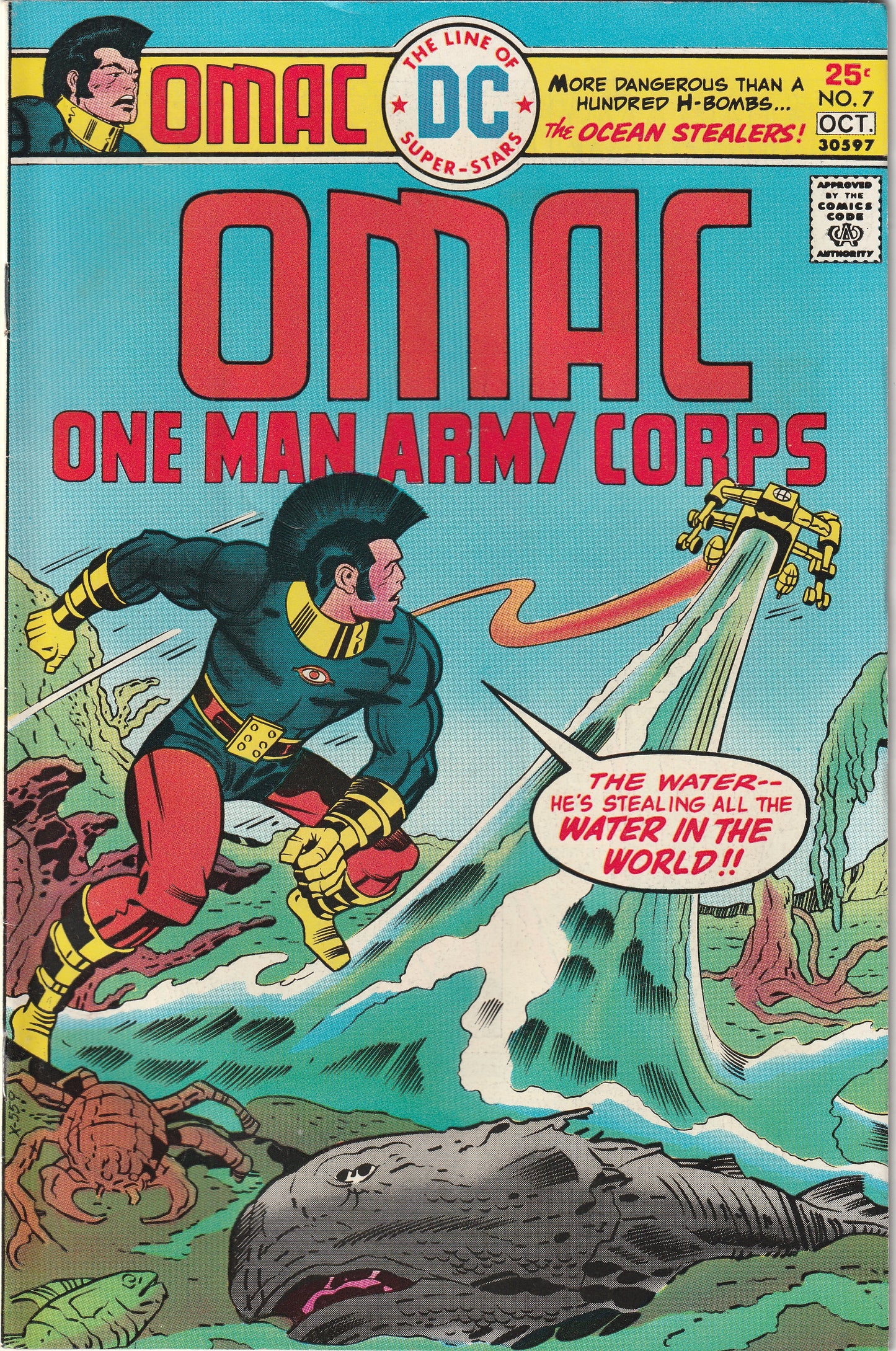OMAC - One Man Army Corps (1974-1975) - Complete 8 issue series