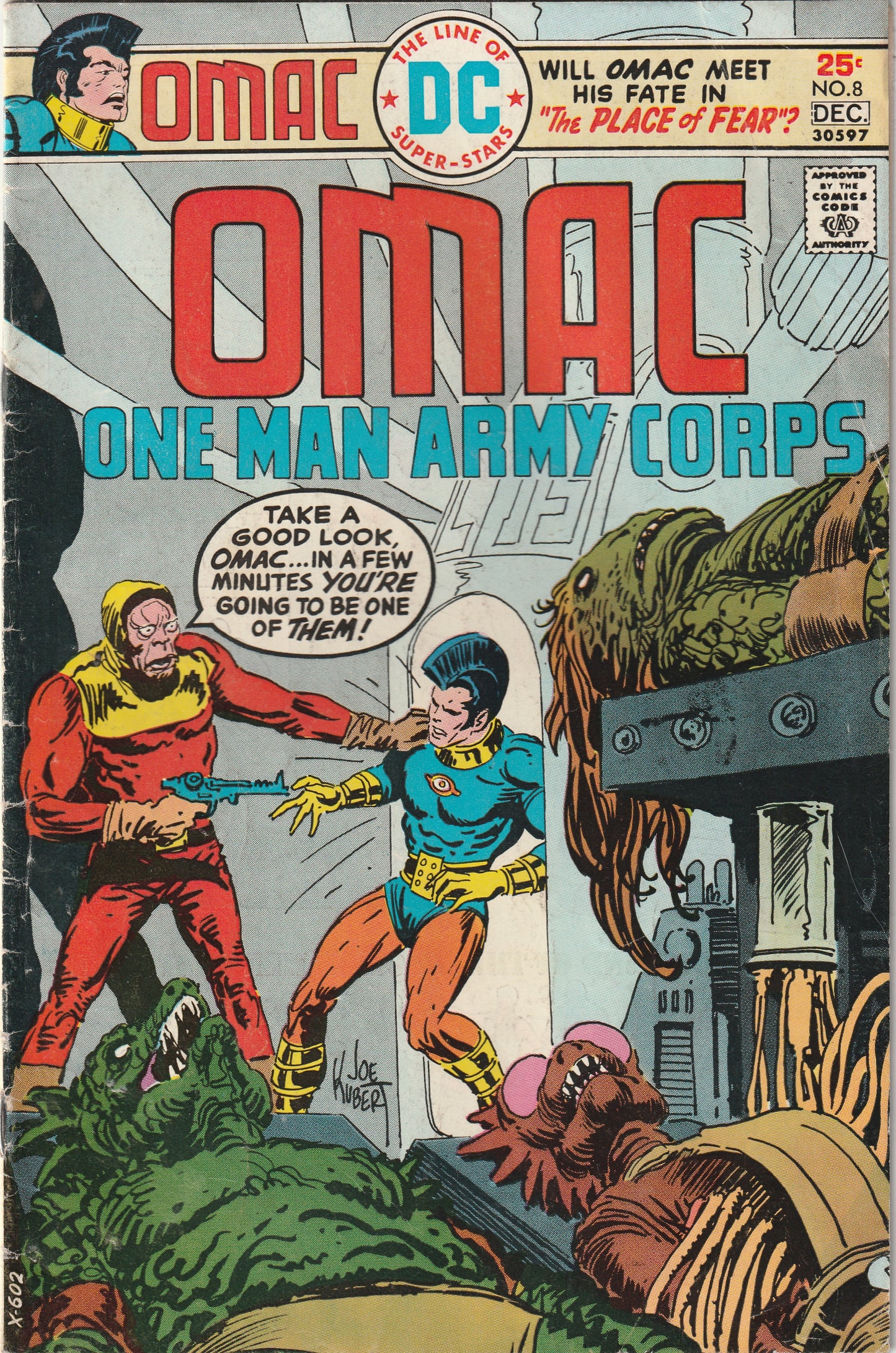 OMAC - One Man Army Corps (1974-1975) - Complete 8 issue series