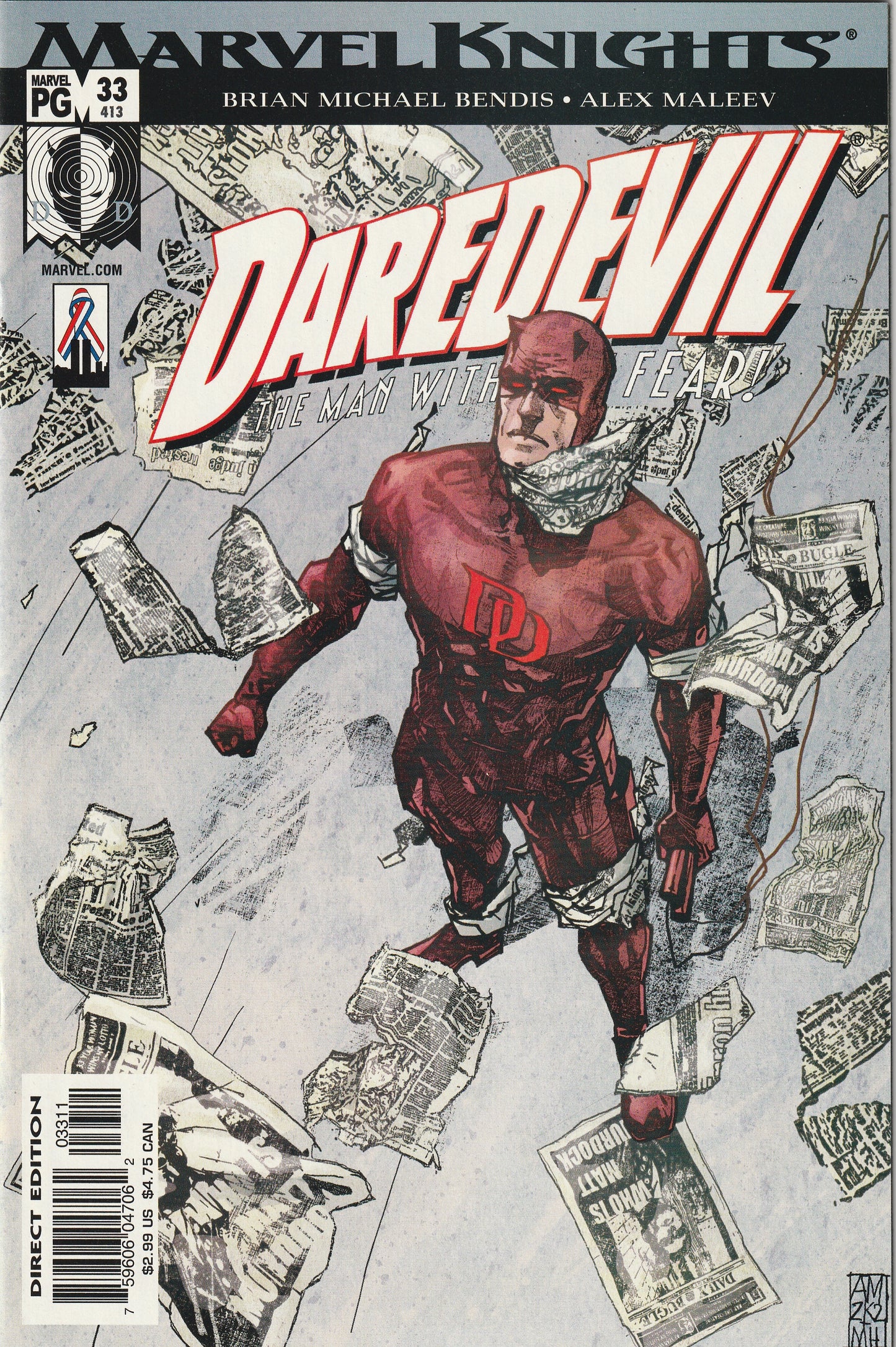 Daredevil #33 (Volume 2, 2002) - Marvel Knights