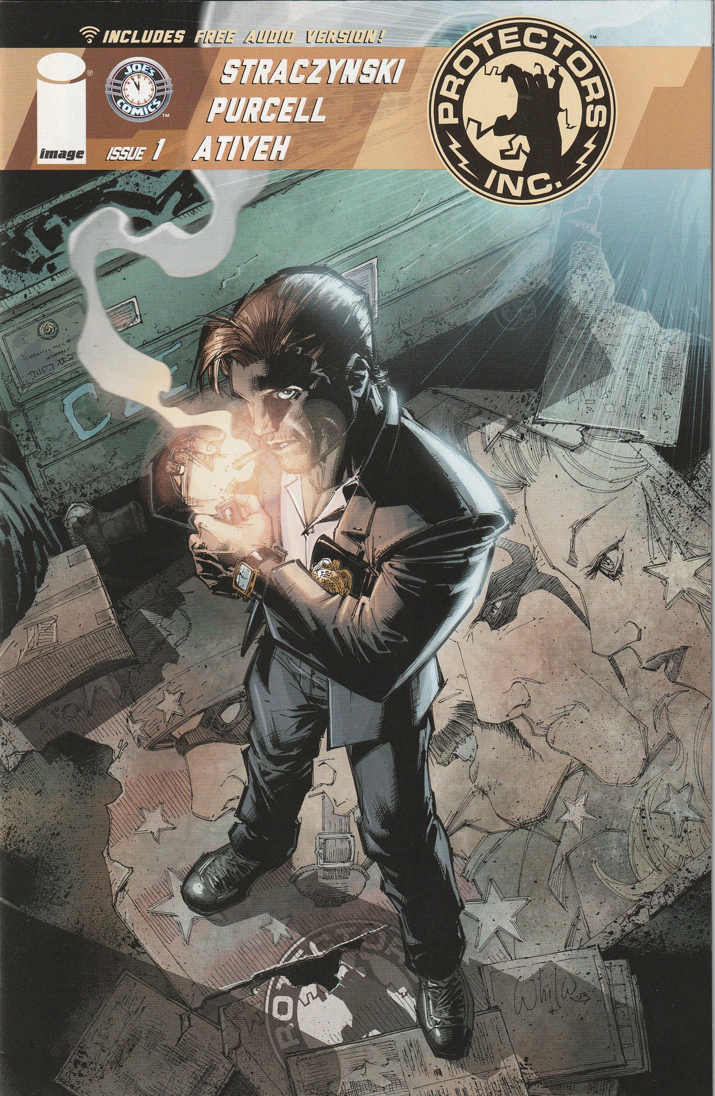 Protectors Inc #1 (2013) - Cover B by Whilce Portacio & Mike Atiyeh