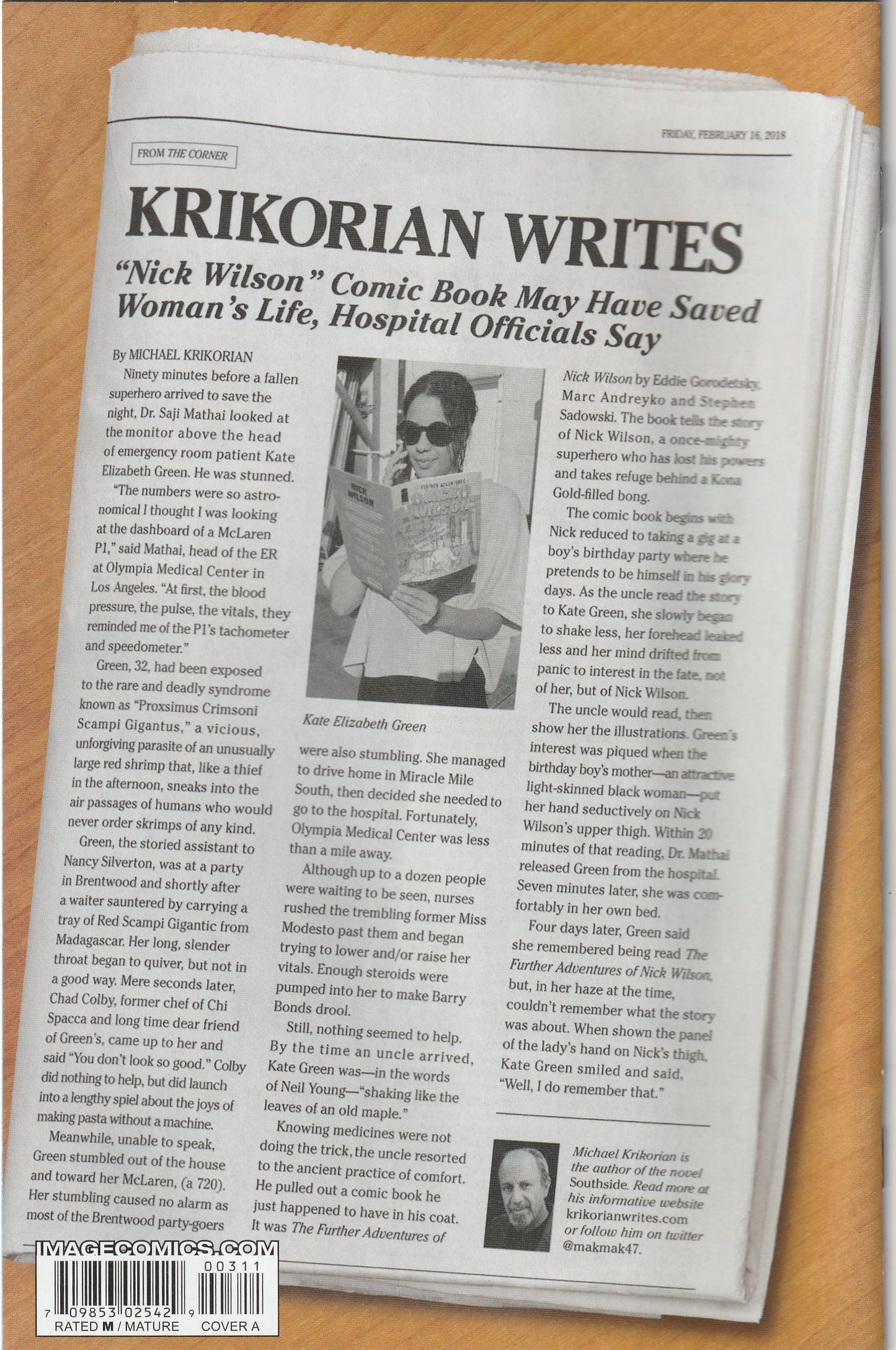 The Further Adventures of Nick Wilson #3 (2018)