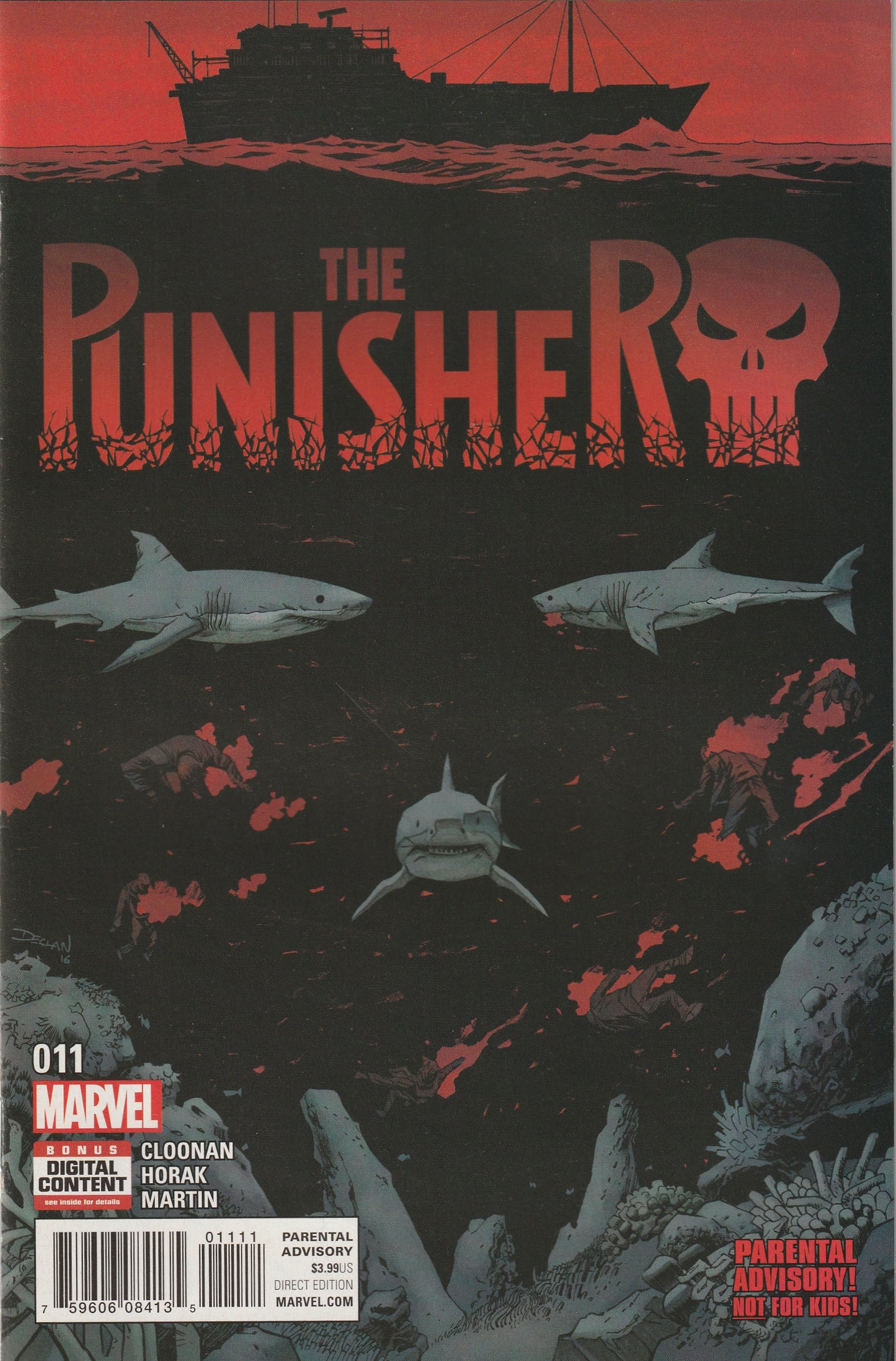 The Punisher #11 (Vol 11, 2017) - Becky Cloonan