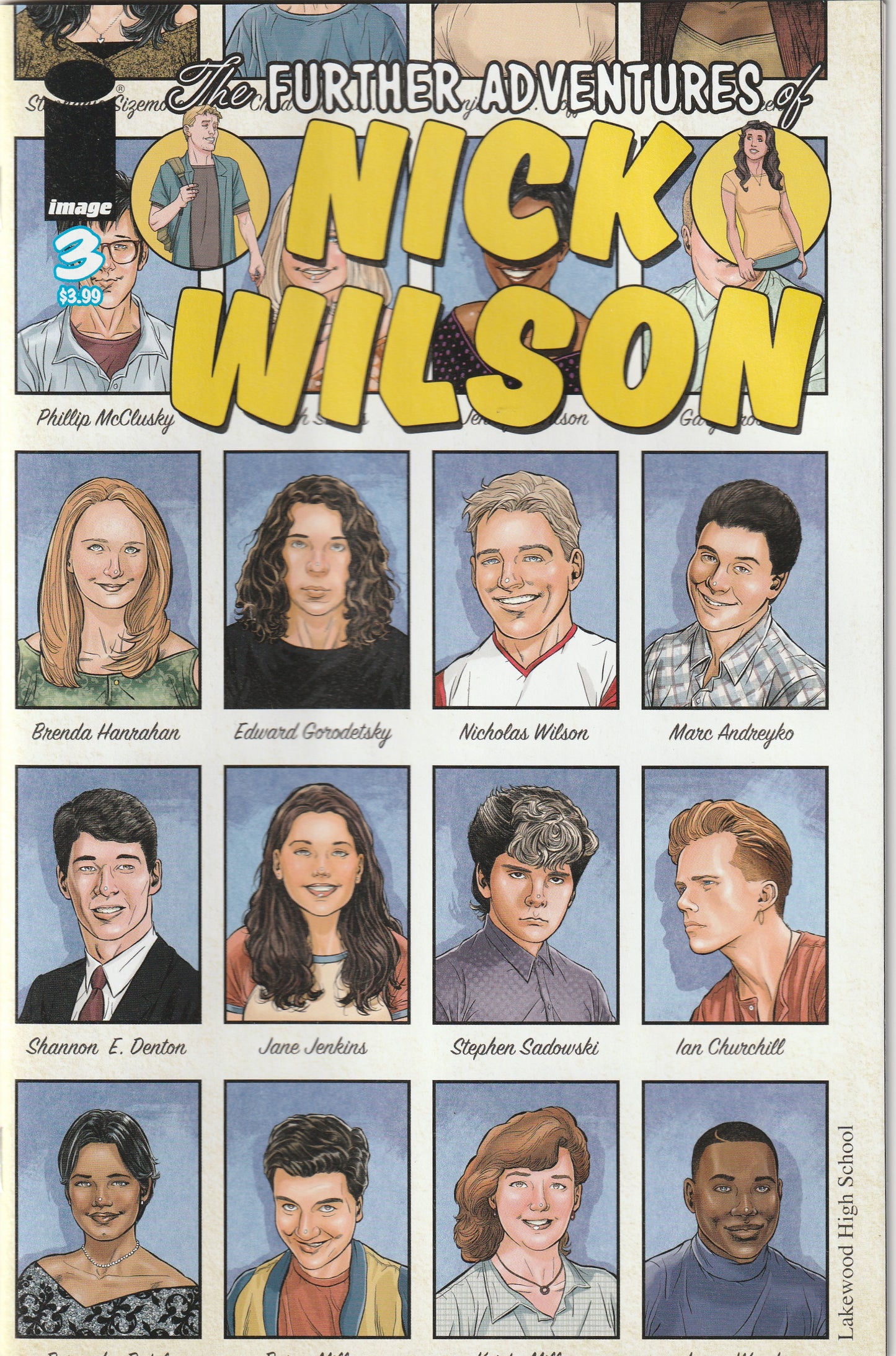 The Further Adventures of Nick Wilson #3 (2018) - Ian Churchill Variant Cover