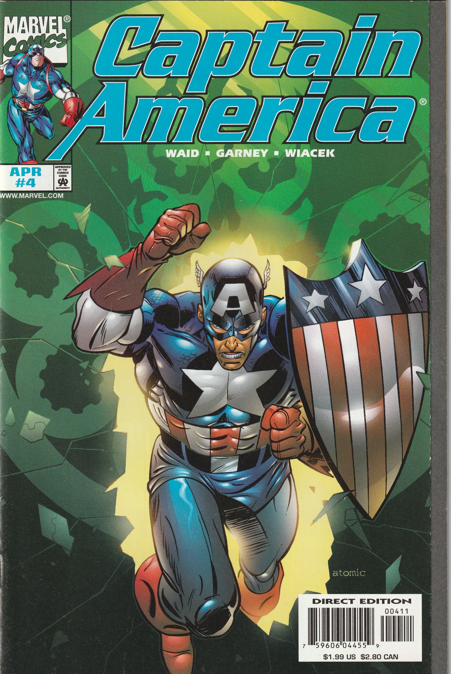 Captain America #4 (1998) - Heroes Return