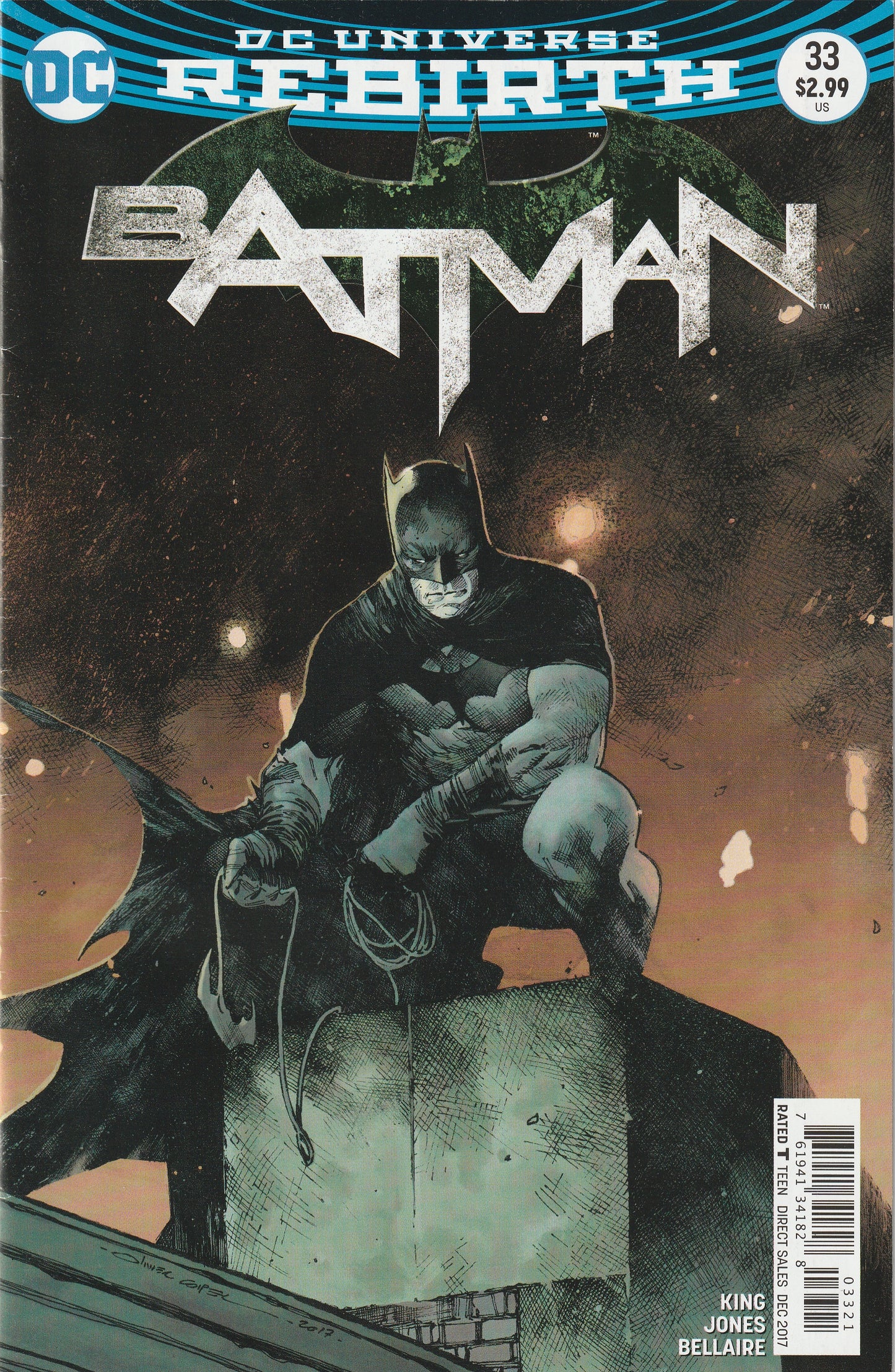Batman #33 (2017) - Olivier Coipel Variant Cover