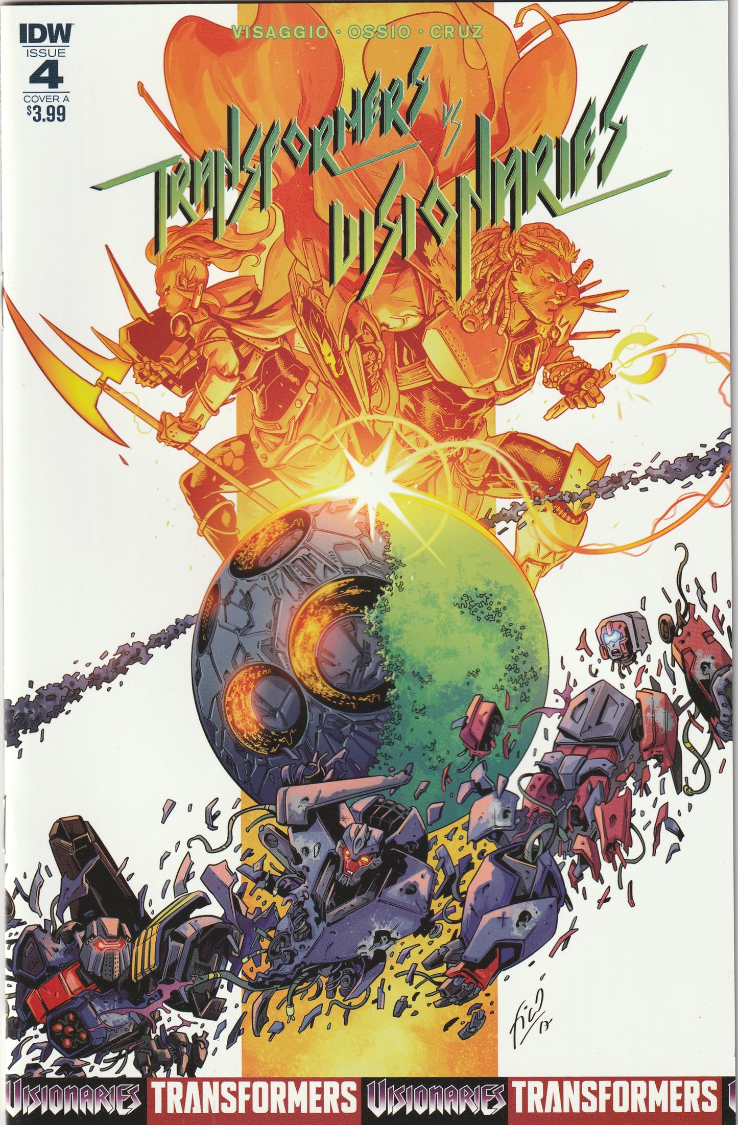 TransFormers vs Visionaries (2017-2018) - 5 issue mini series