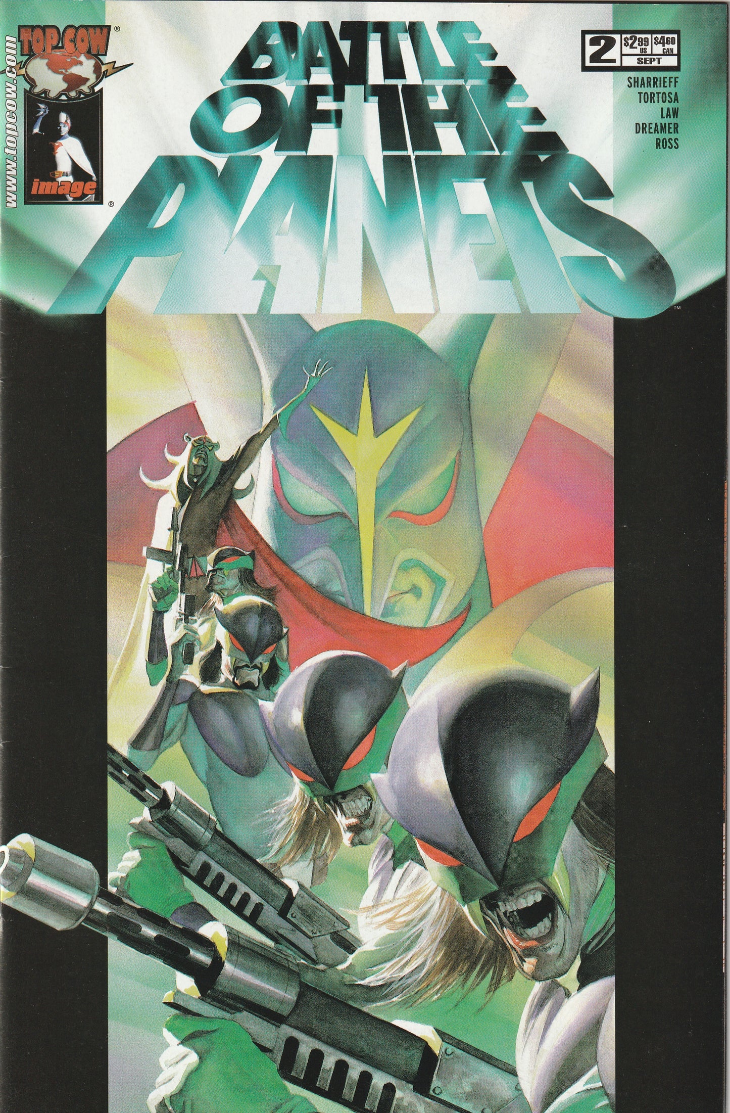 Battle of the Planets #2 (2002) - Alex Ross cover