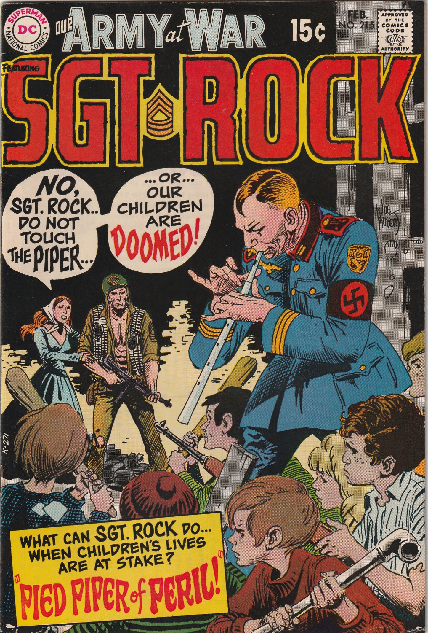 Our Army At War #215 (1970)