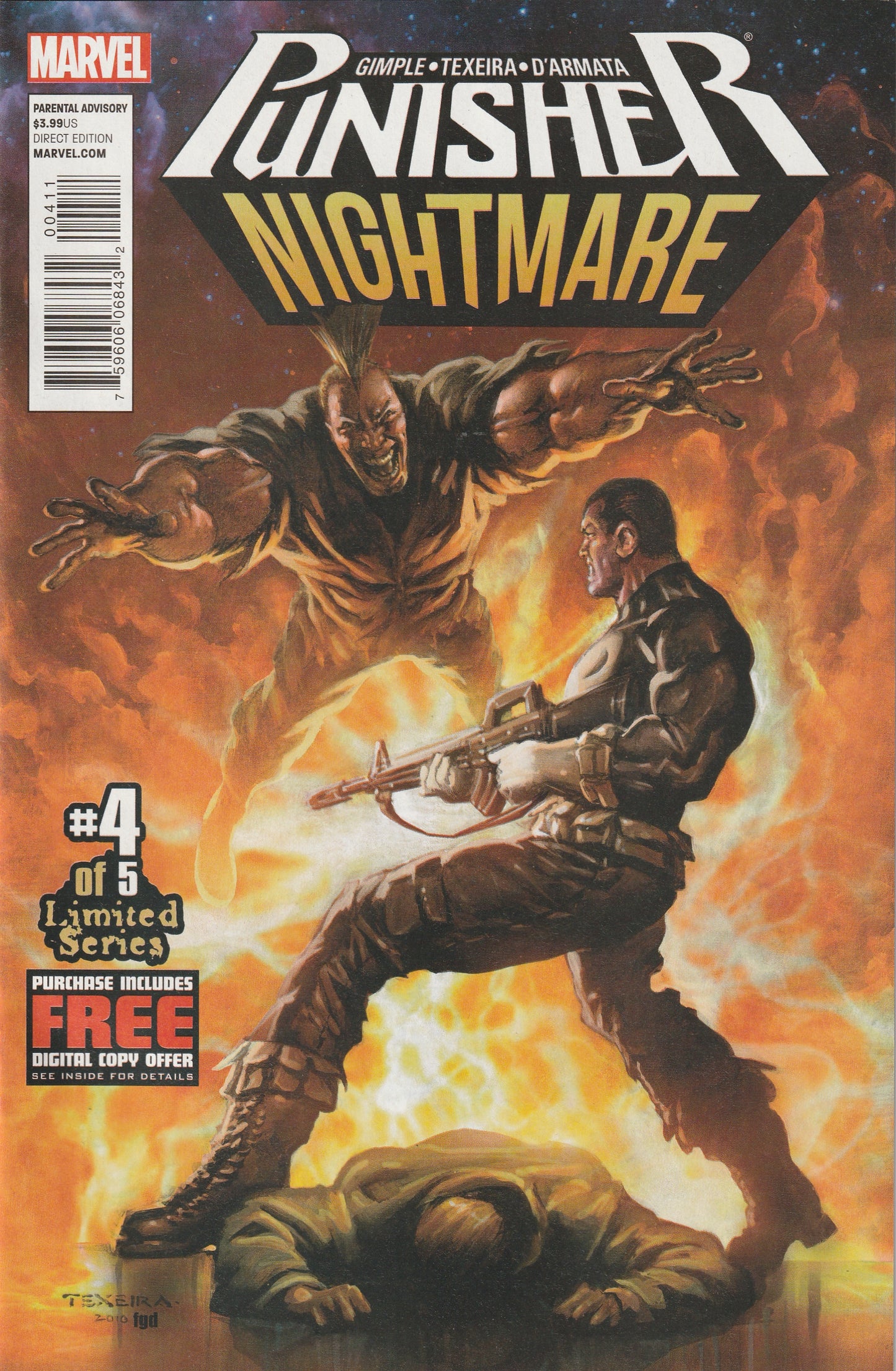 Punisher Nightmare (2013) - 5 issue mini series