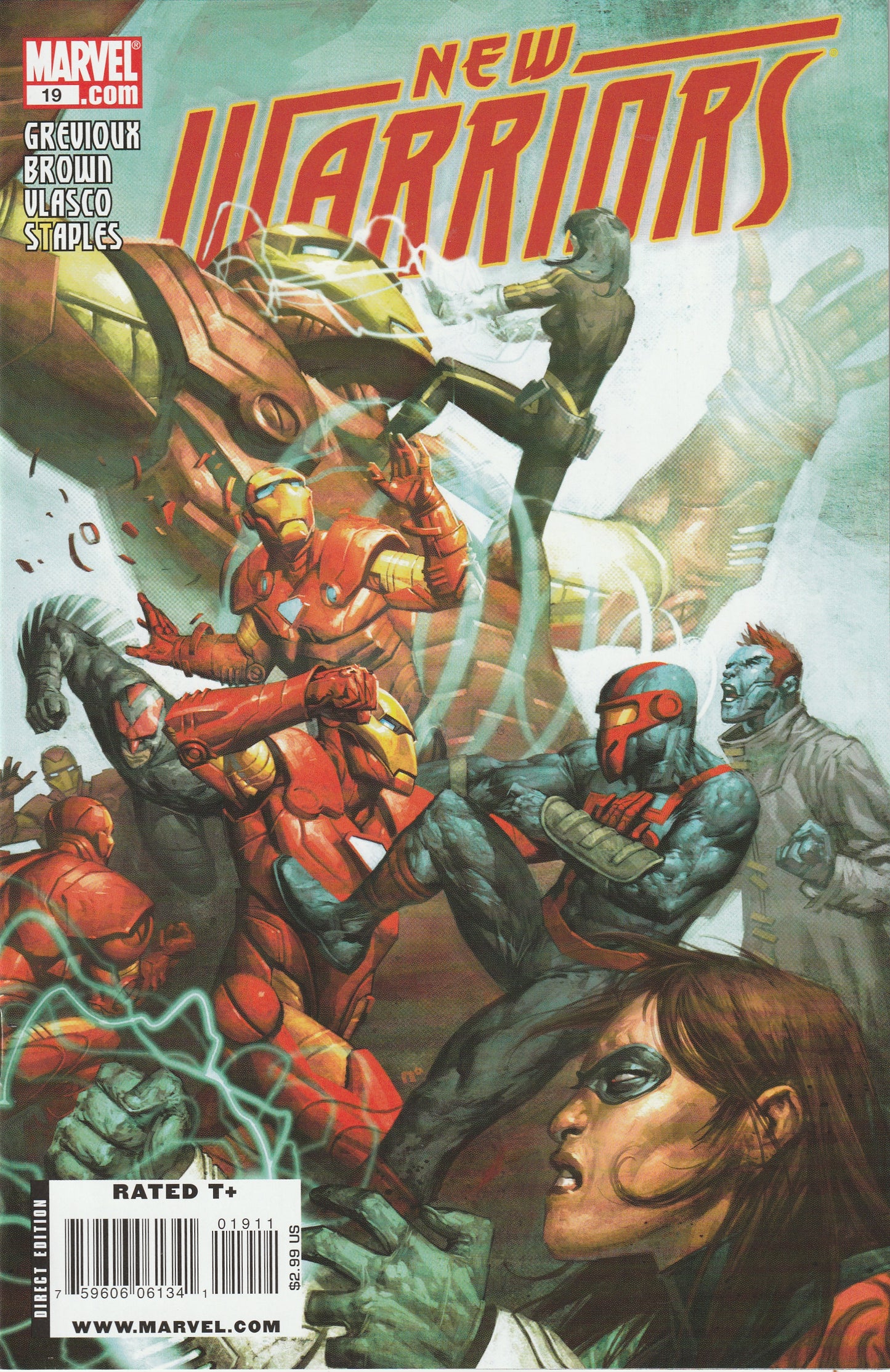 New Warriors (2007-2009) - Complete 20 issue series