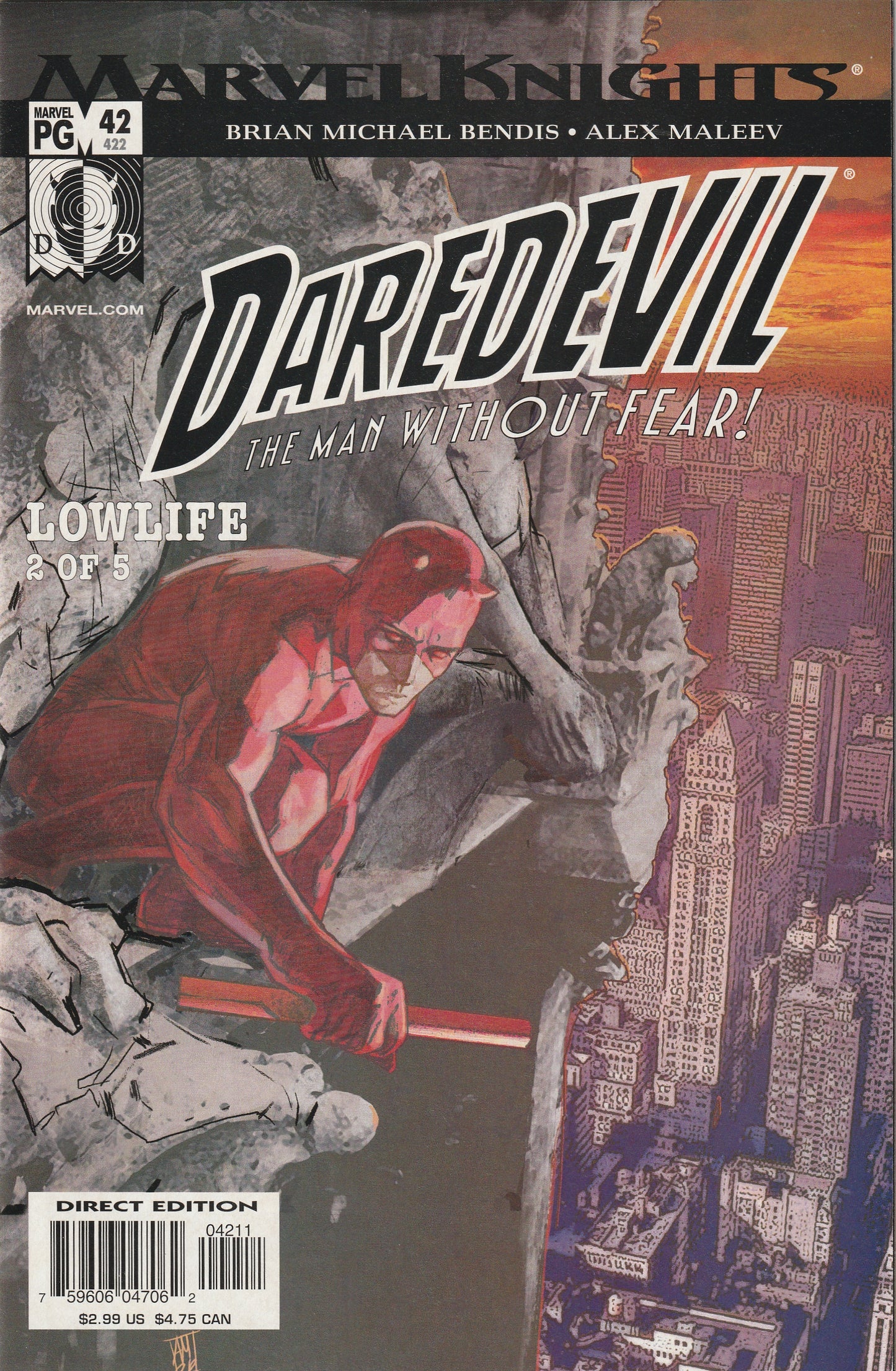 Daredevil #42 (Volume 2, 2003) - Marvel Knights