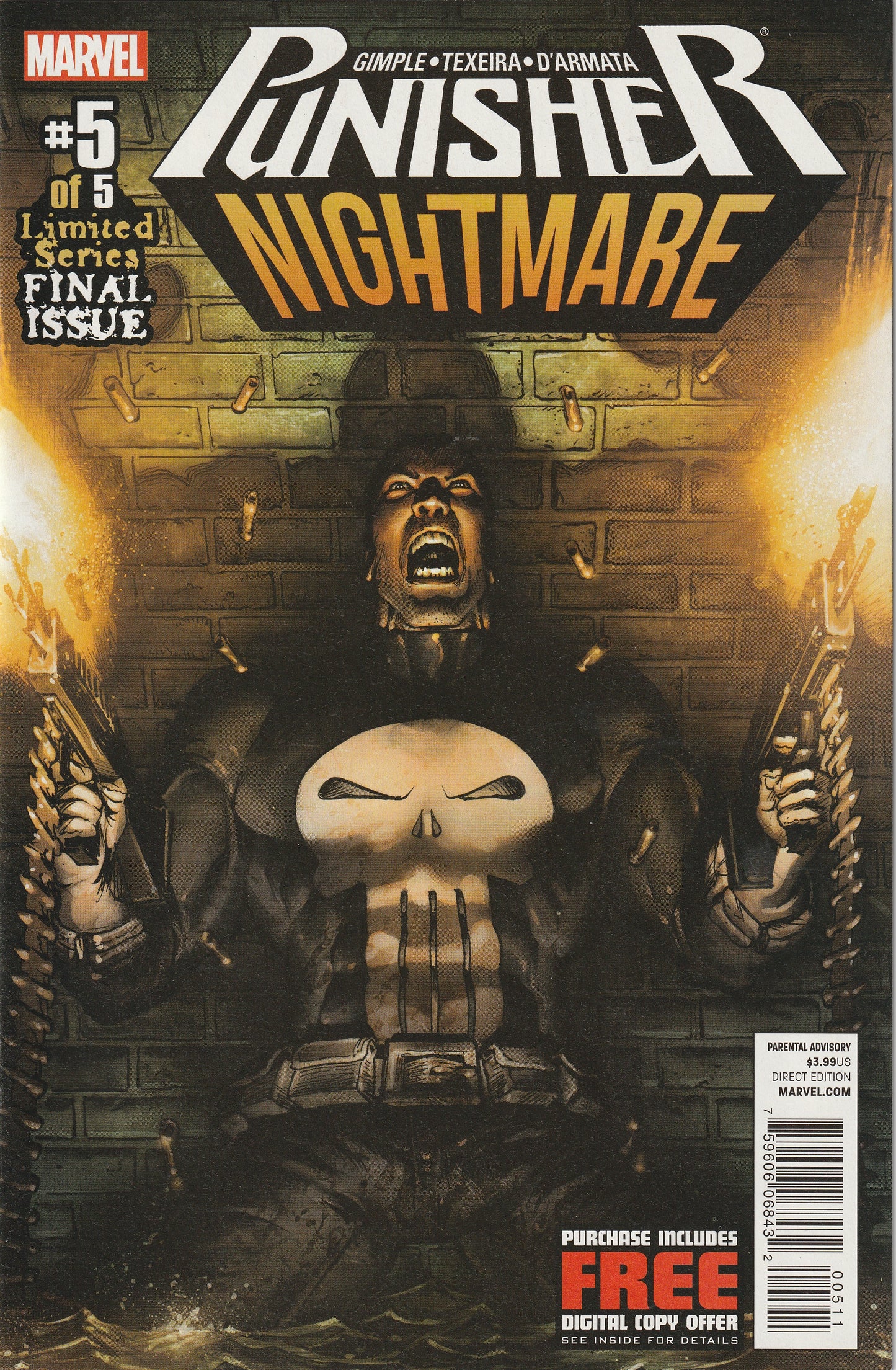 Punisher Nightmare (2013) - 5 issue mini series