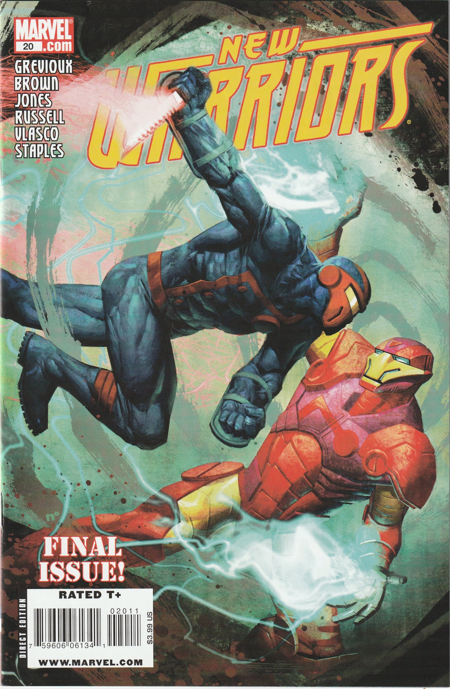 New Warriors (2007-2009) - Complete 20 issue series