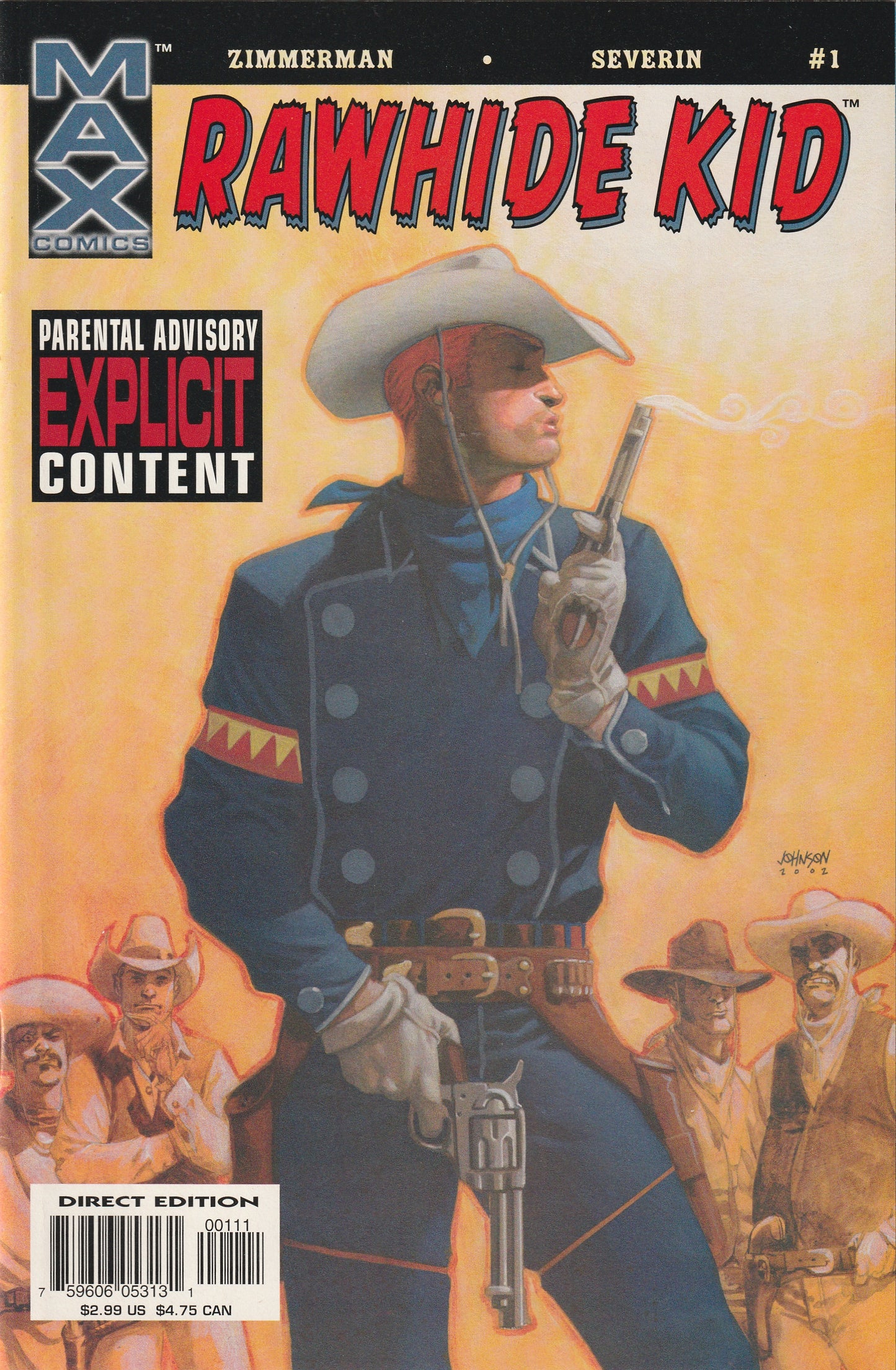 Rawhide Kid (2003) MAX - 5 issue mini series (Explicit Content)