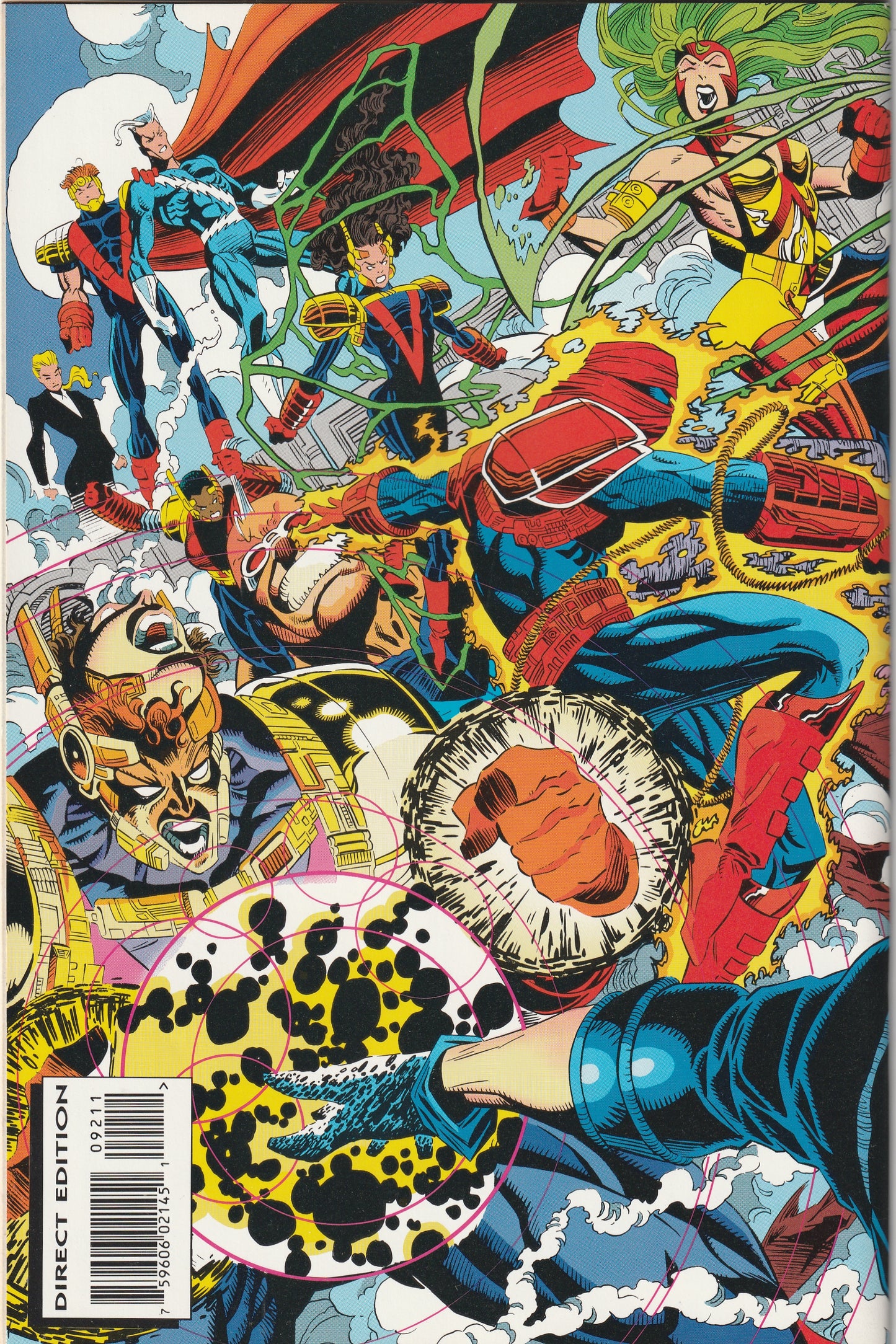 X-Factor #92 (1993) - Havok Hologram, 1st Appearance of Exodus