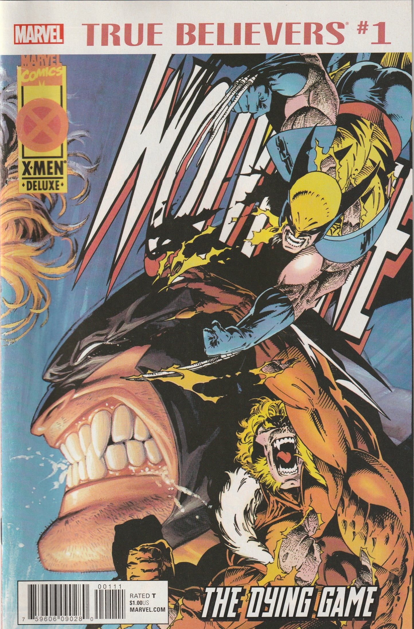 Wolverine The Dying Game - True Believers #1 (2018)