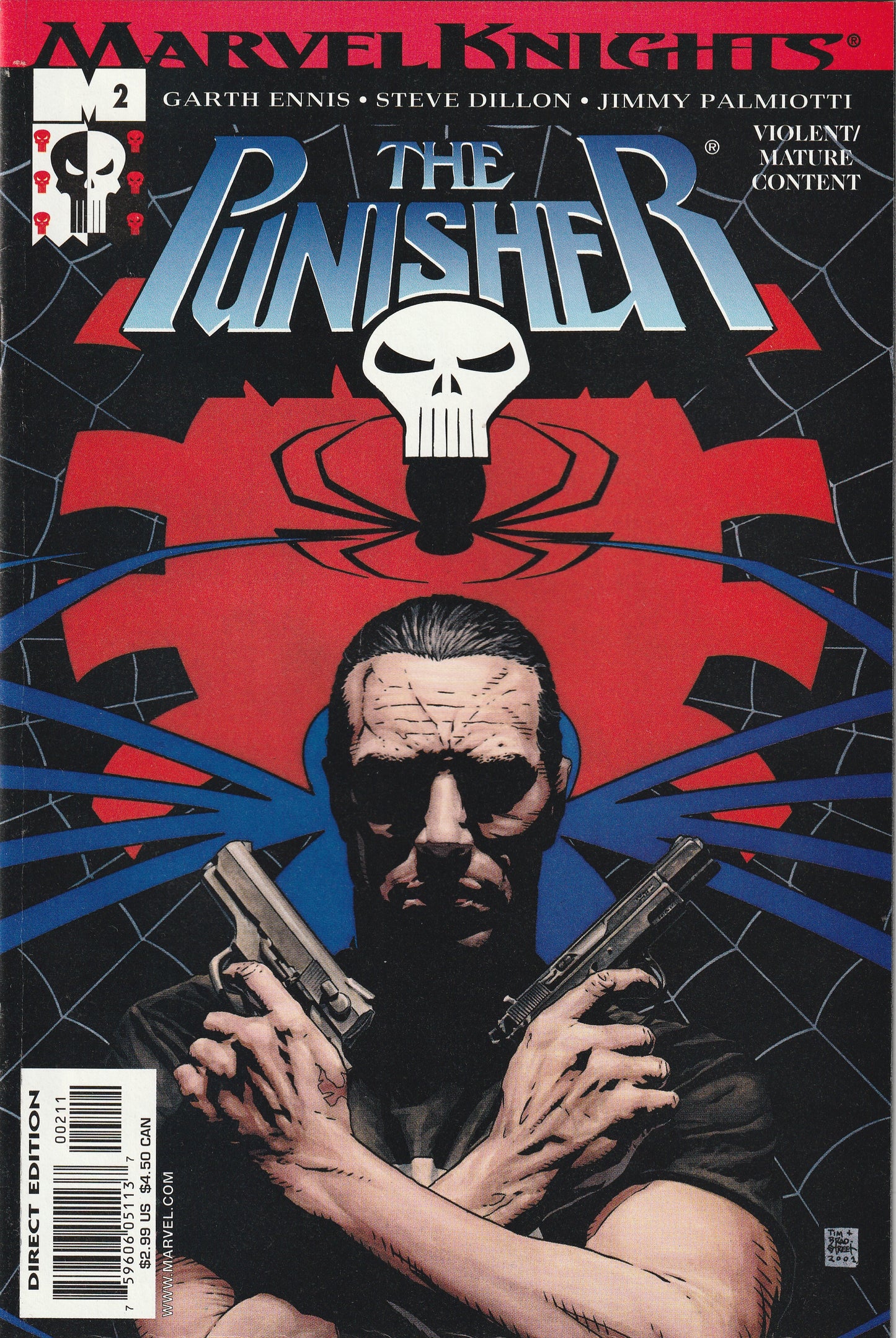 The Punisher #2 (Marvel Knights Vol 4, 2001) - Garth Ennis, Steve Dillon, Jimmy Palmiotti