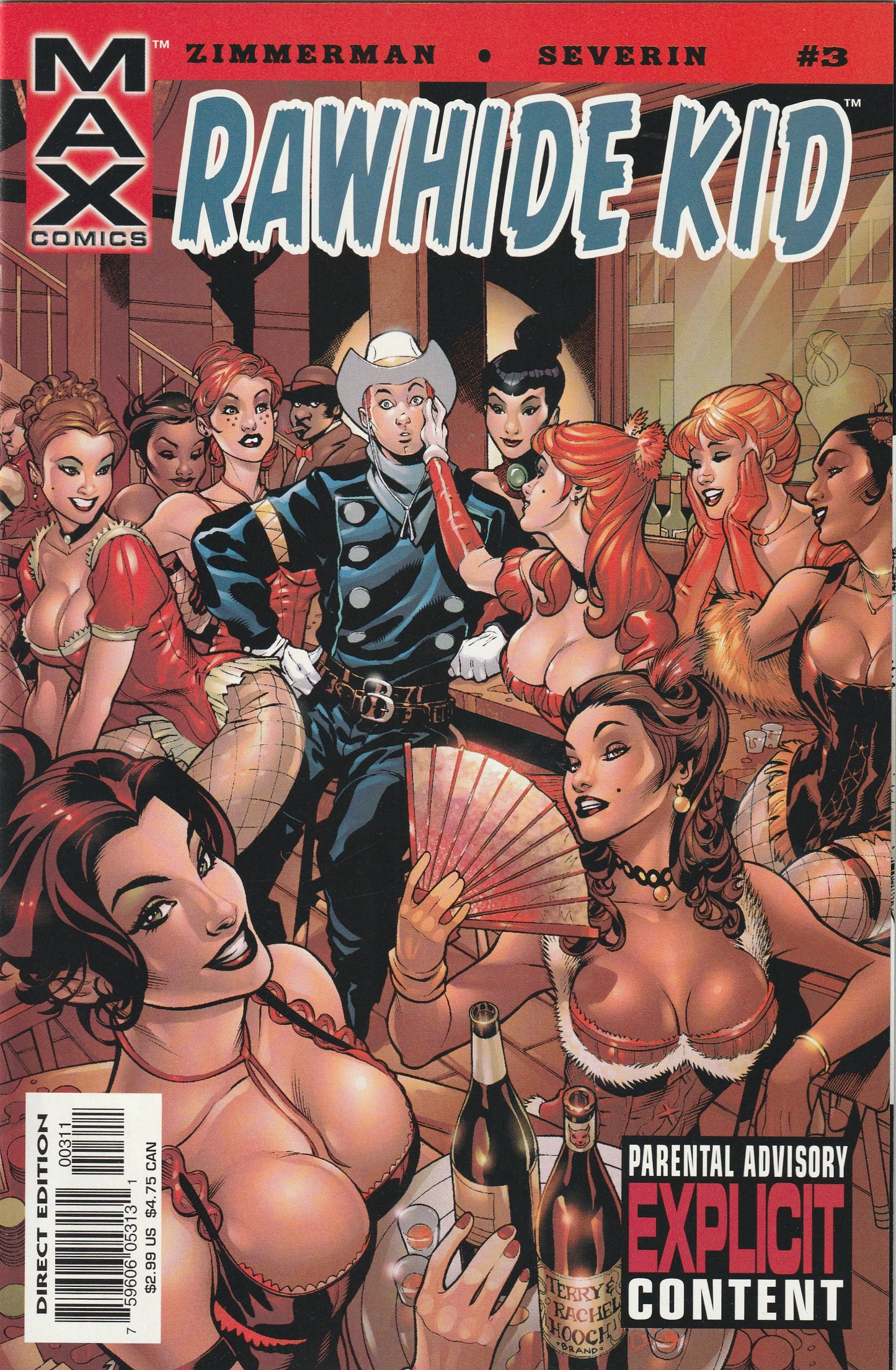 Rawhide Kid (2003) MAX - 5 issue mini series (Explicit Content)