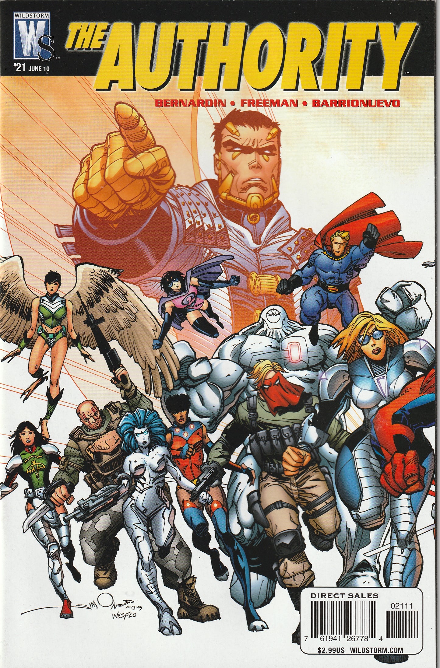 The Authority #21 (Vol 4, 2010)