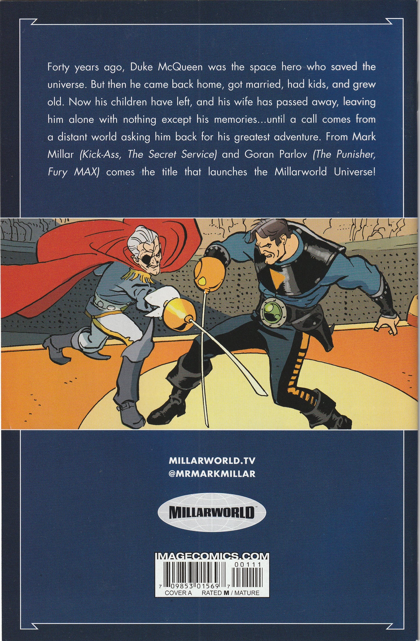 Starlight #1 (2014) - Mark Millar & Goran Parlov - Cover A by John Cassaday
