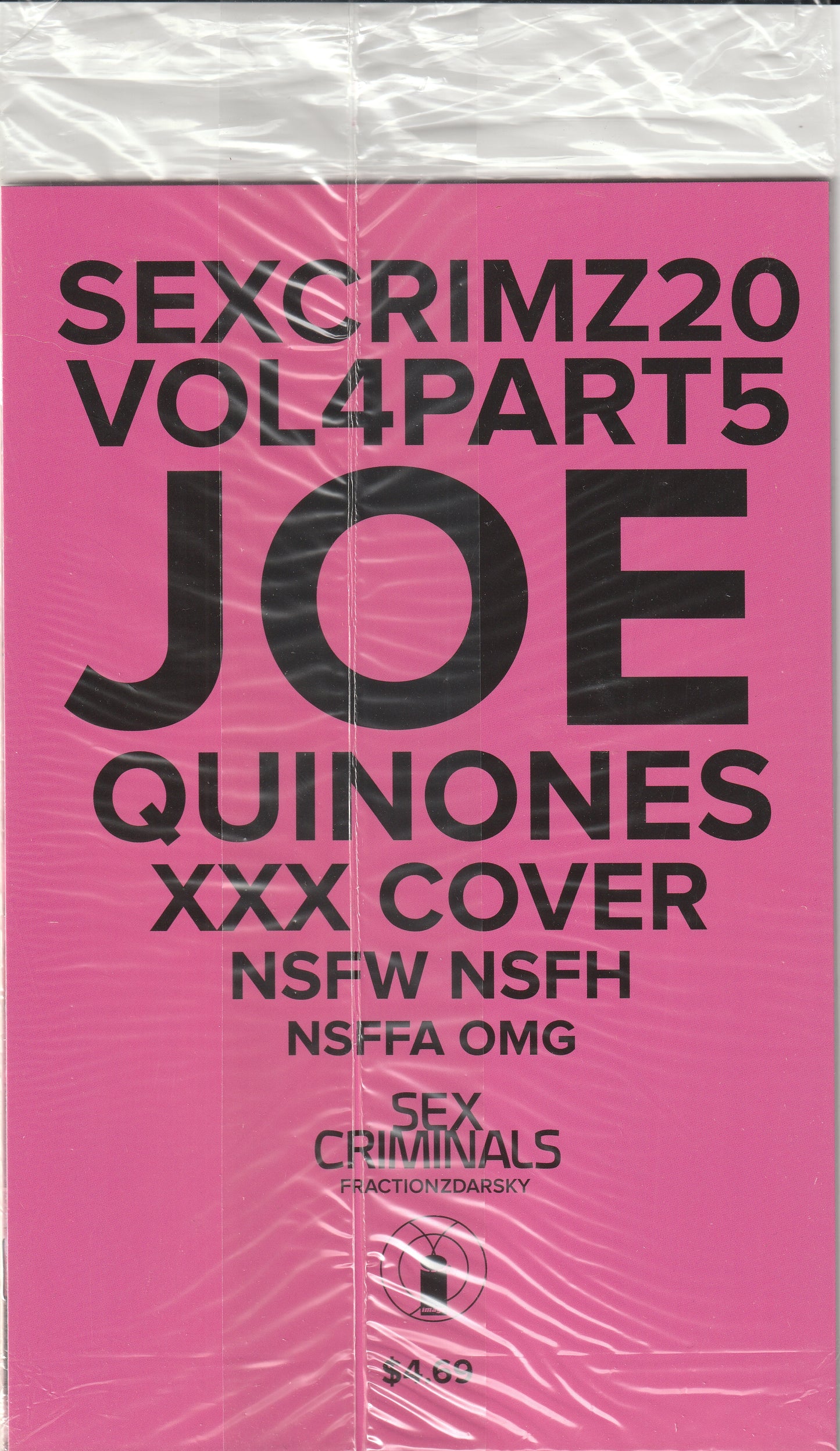 Sex Criminals #20 (2018) - Joe Quinones XXX Cover - Sealed