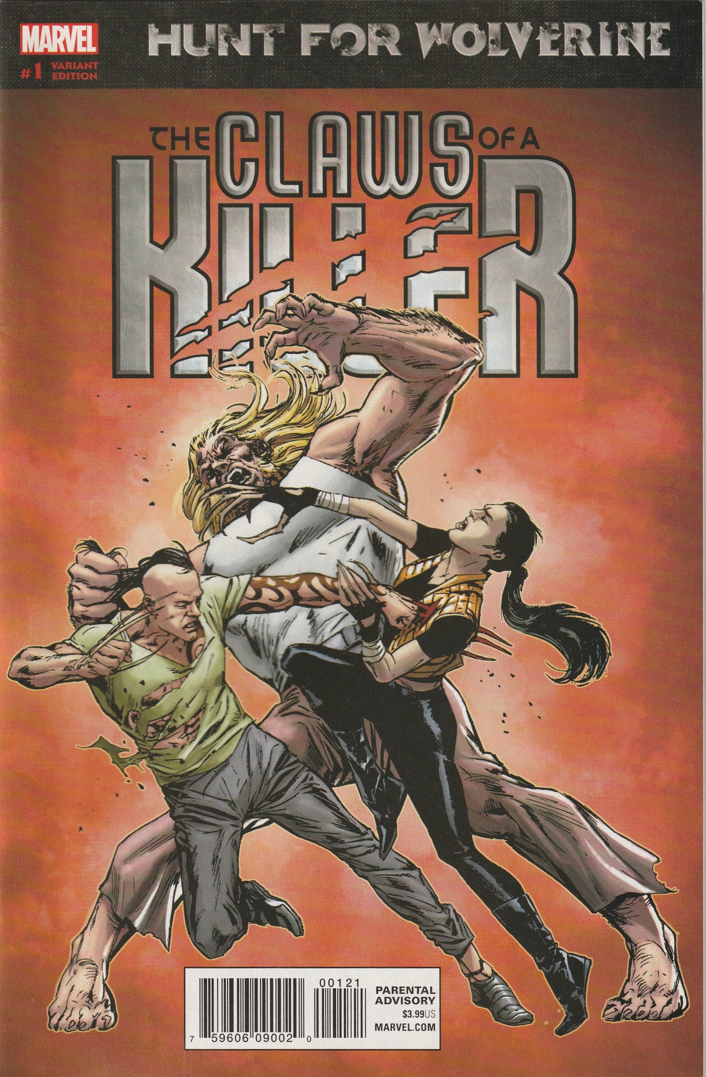 Hunt For Wolverine: The Claws of a Killer #1 (2018) - Butch Guice Variant Cover