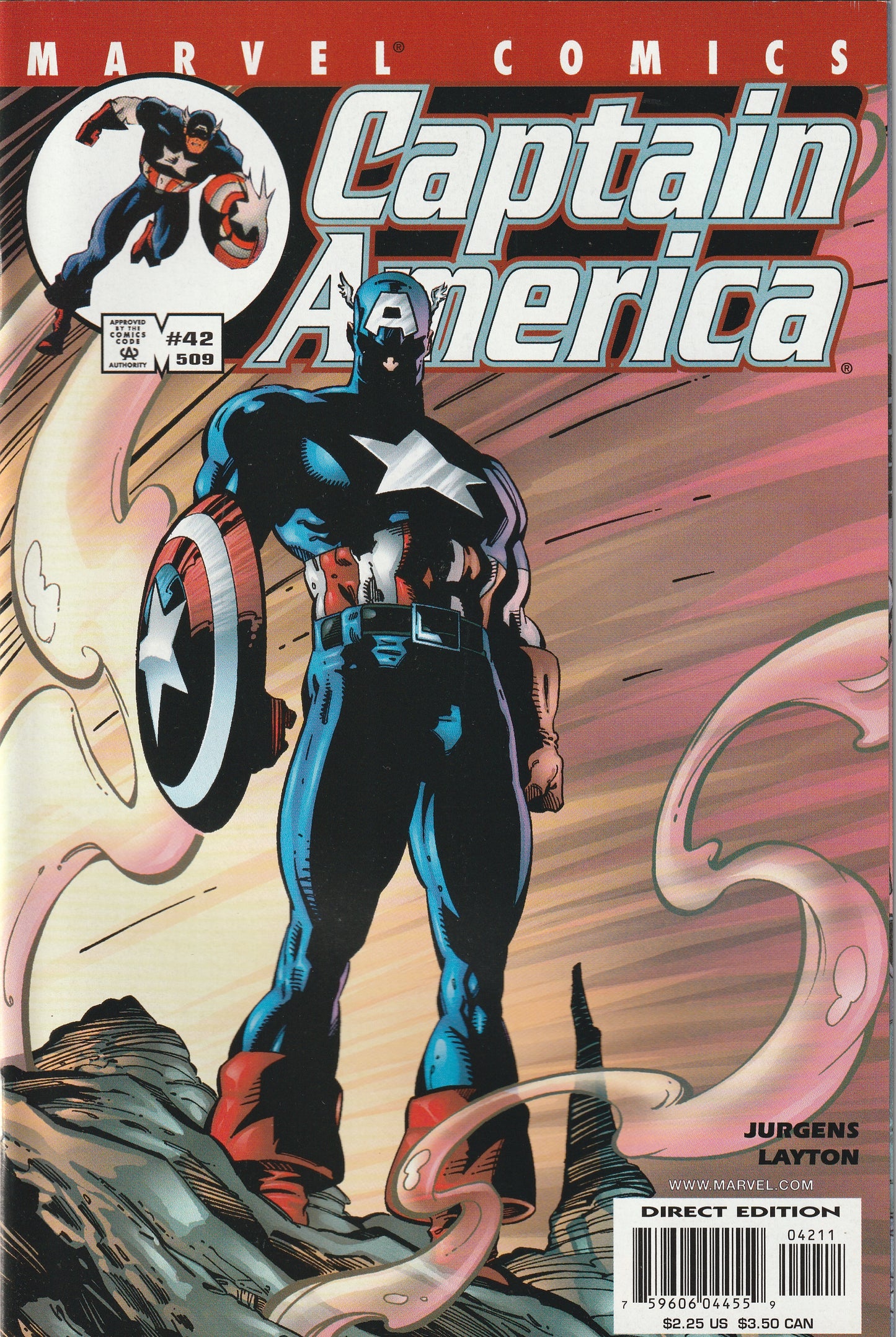 Captain America #42 / #509 (2001)