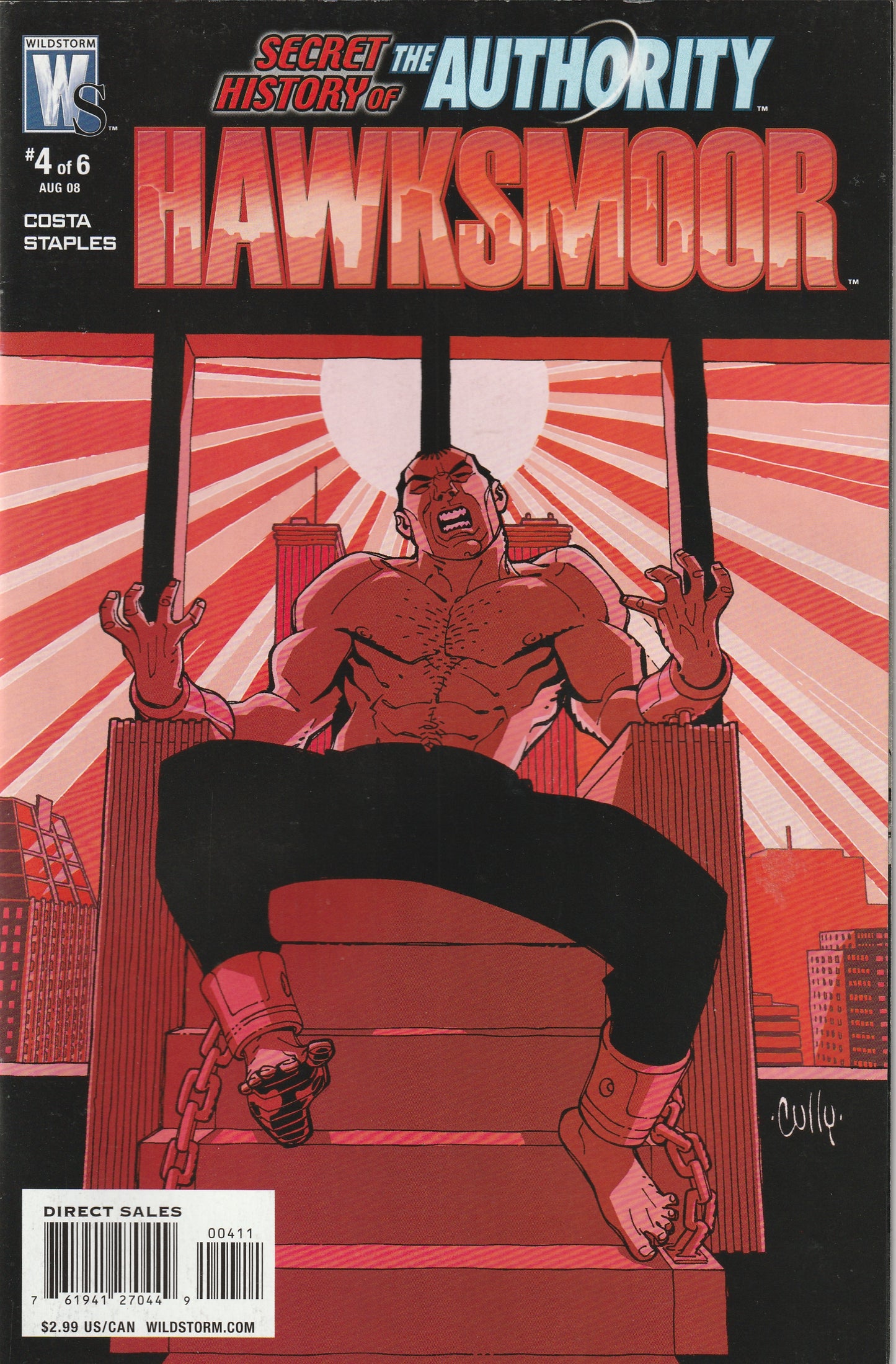 Secret History of The Authority: Hawksmoor #4 (2008)