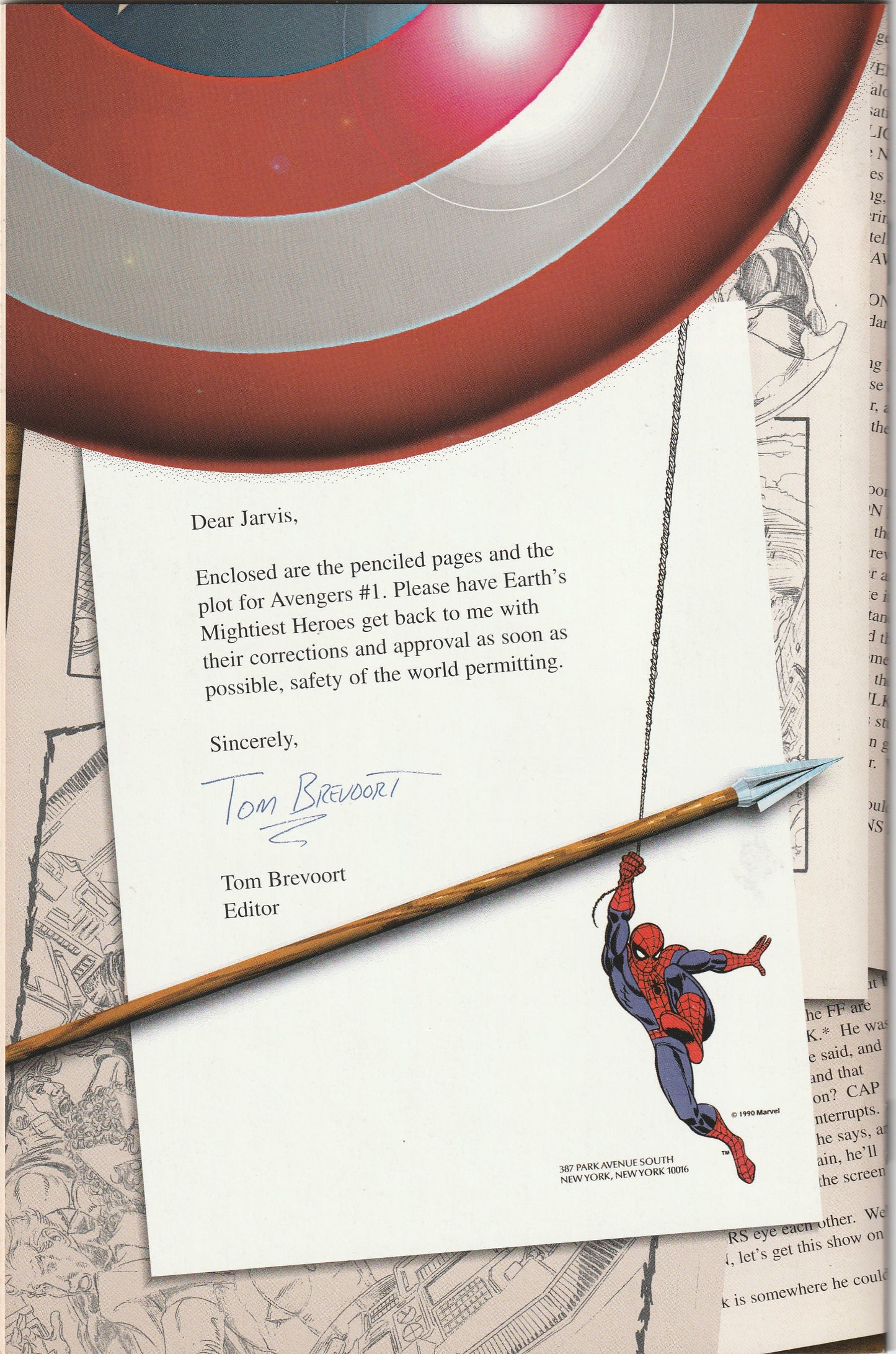 Avengers Heroes Return #1 Rough Cut (1998)