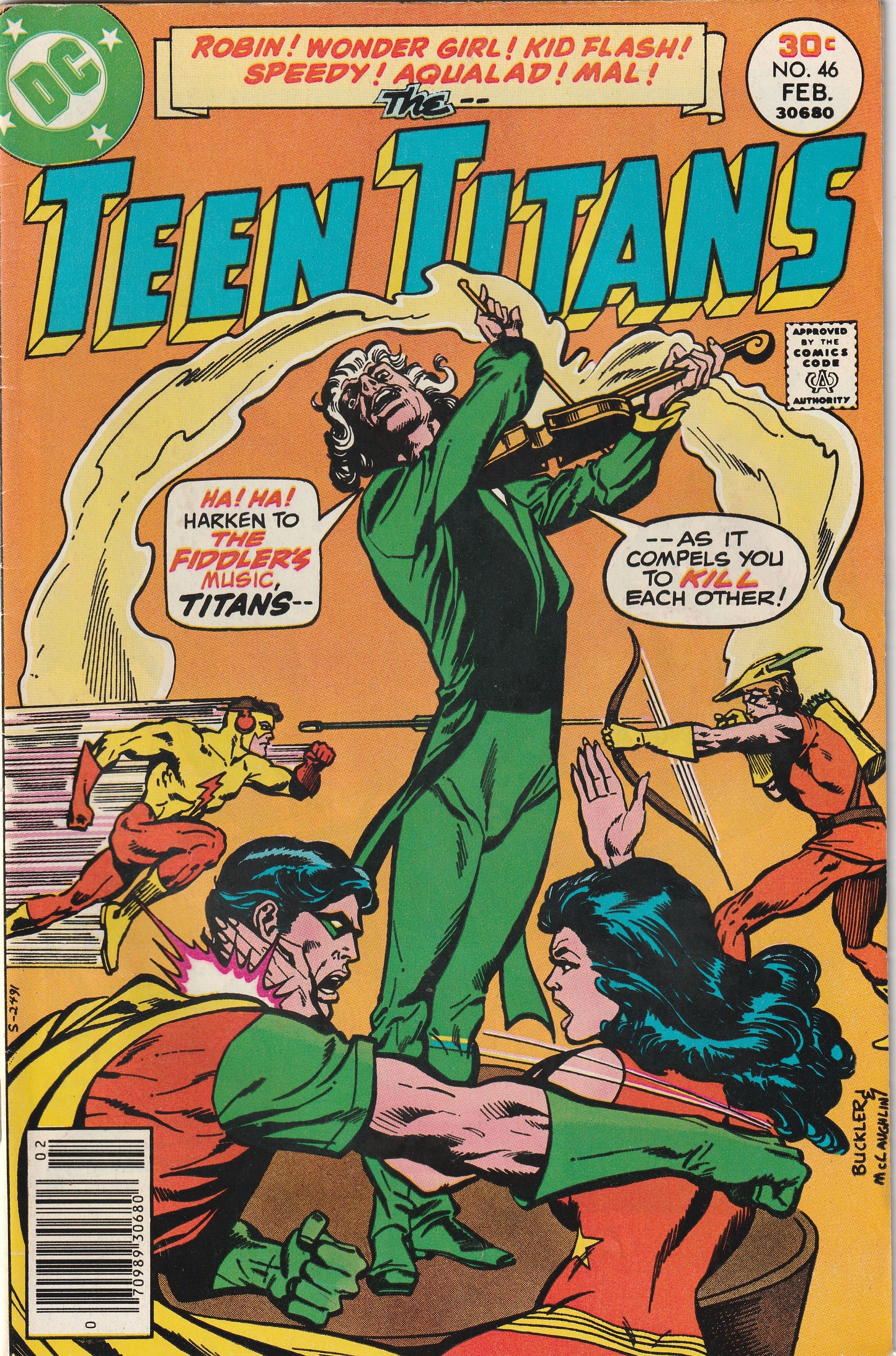 Teen Titans #46 (1977) - Joker's Daughter begins