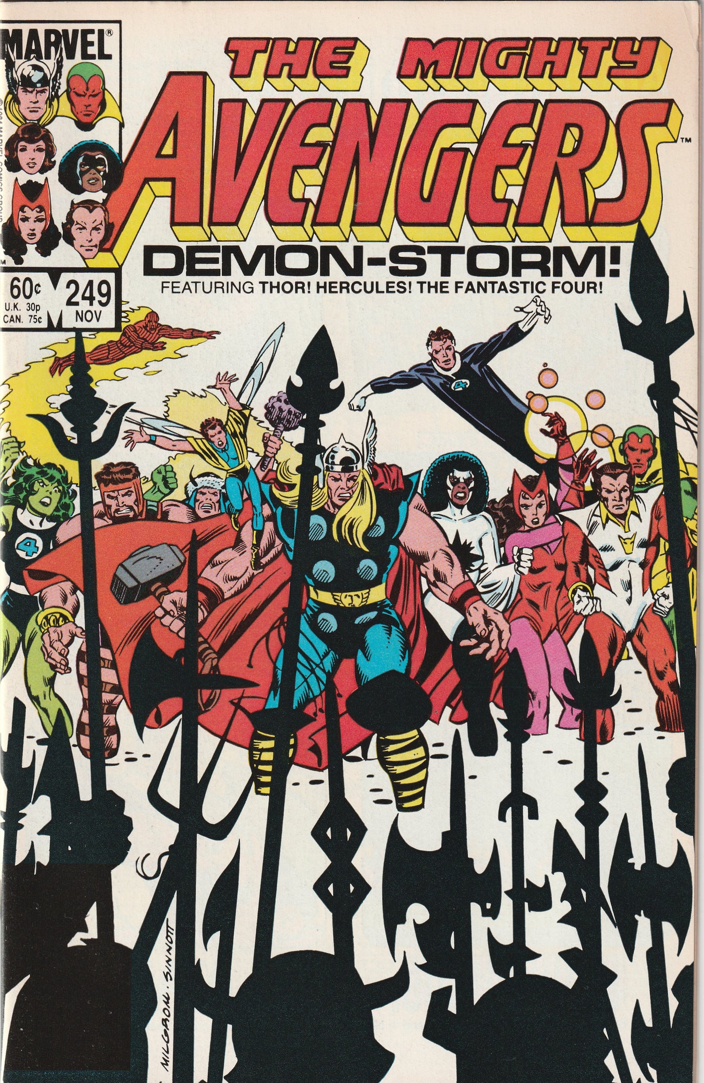 Avengers #249 (1984) - Featuring Thor