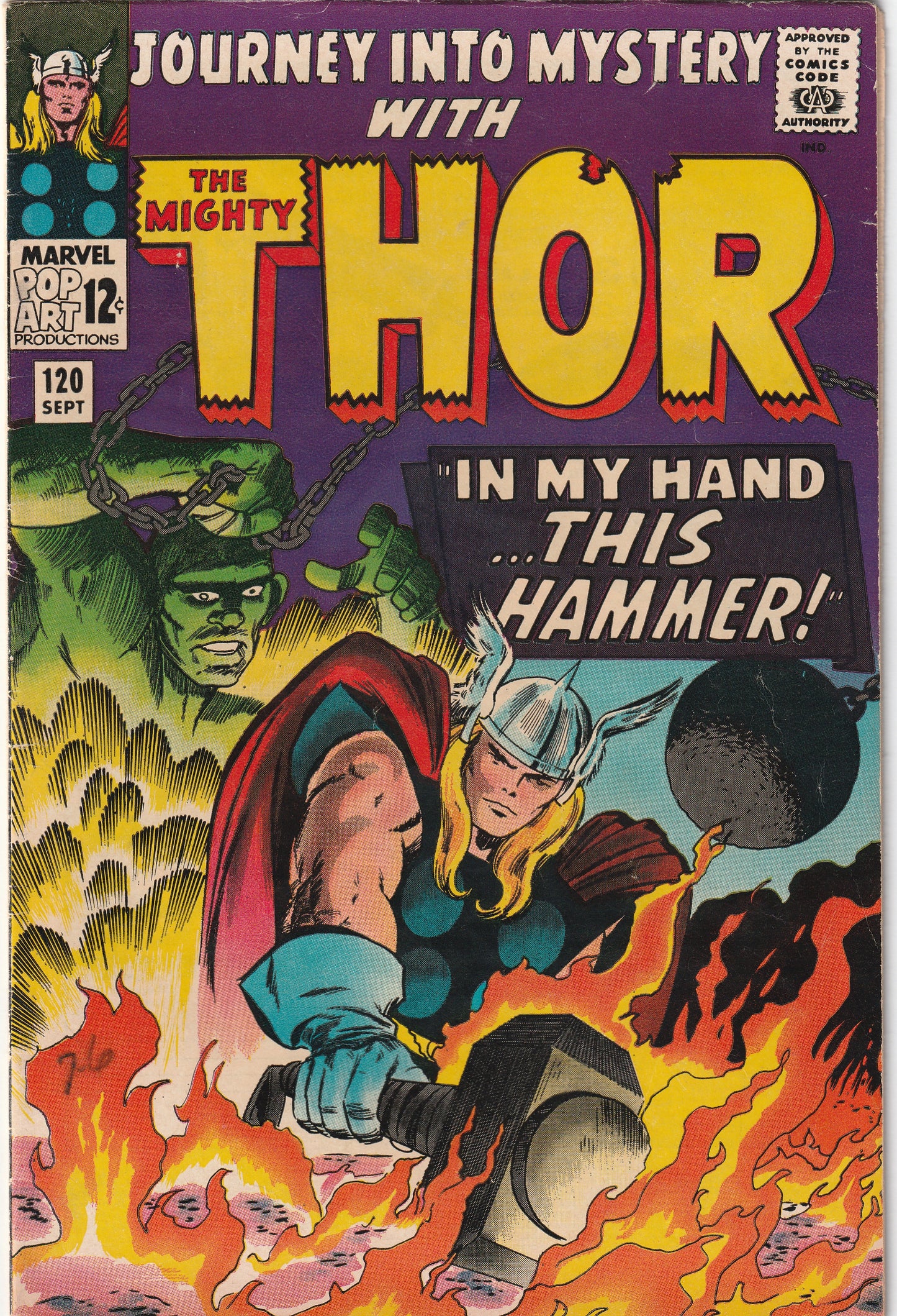 Journey Into Mystery #120 (1965) - With Thor