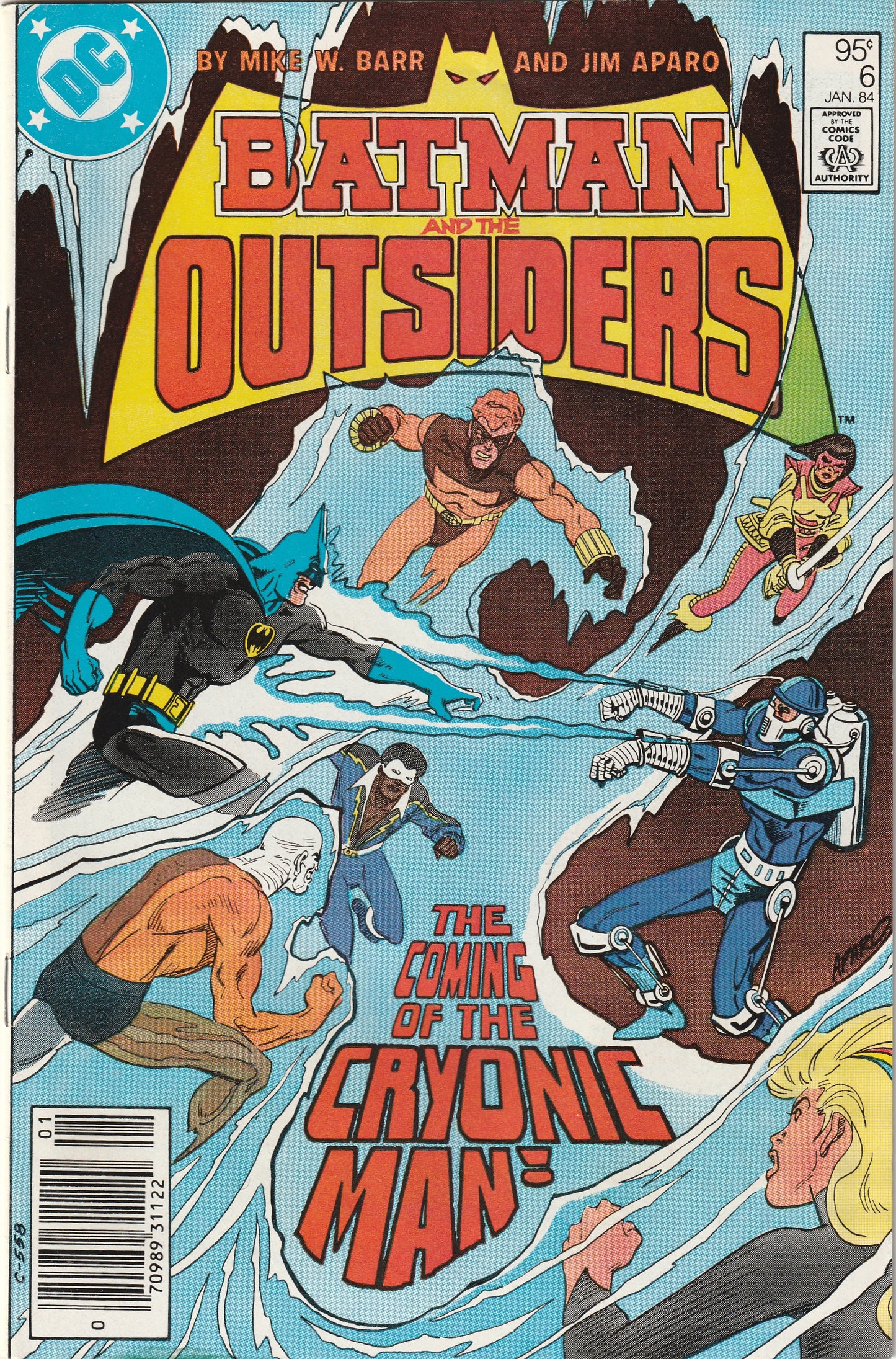 Batman And The Outsiders #6 (1984) - Canadian Price Variant