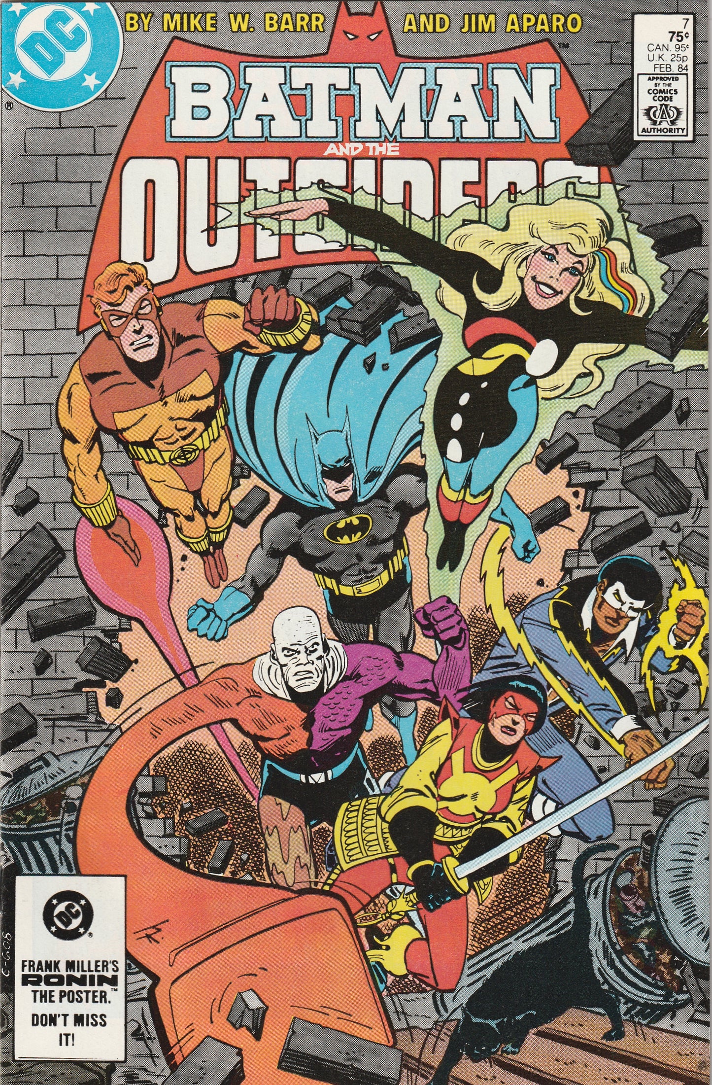 Batman And The Outsiders #7 (1984)