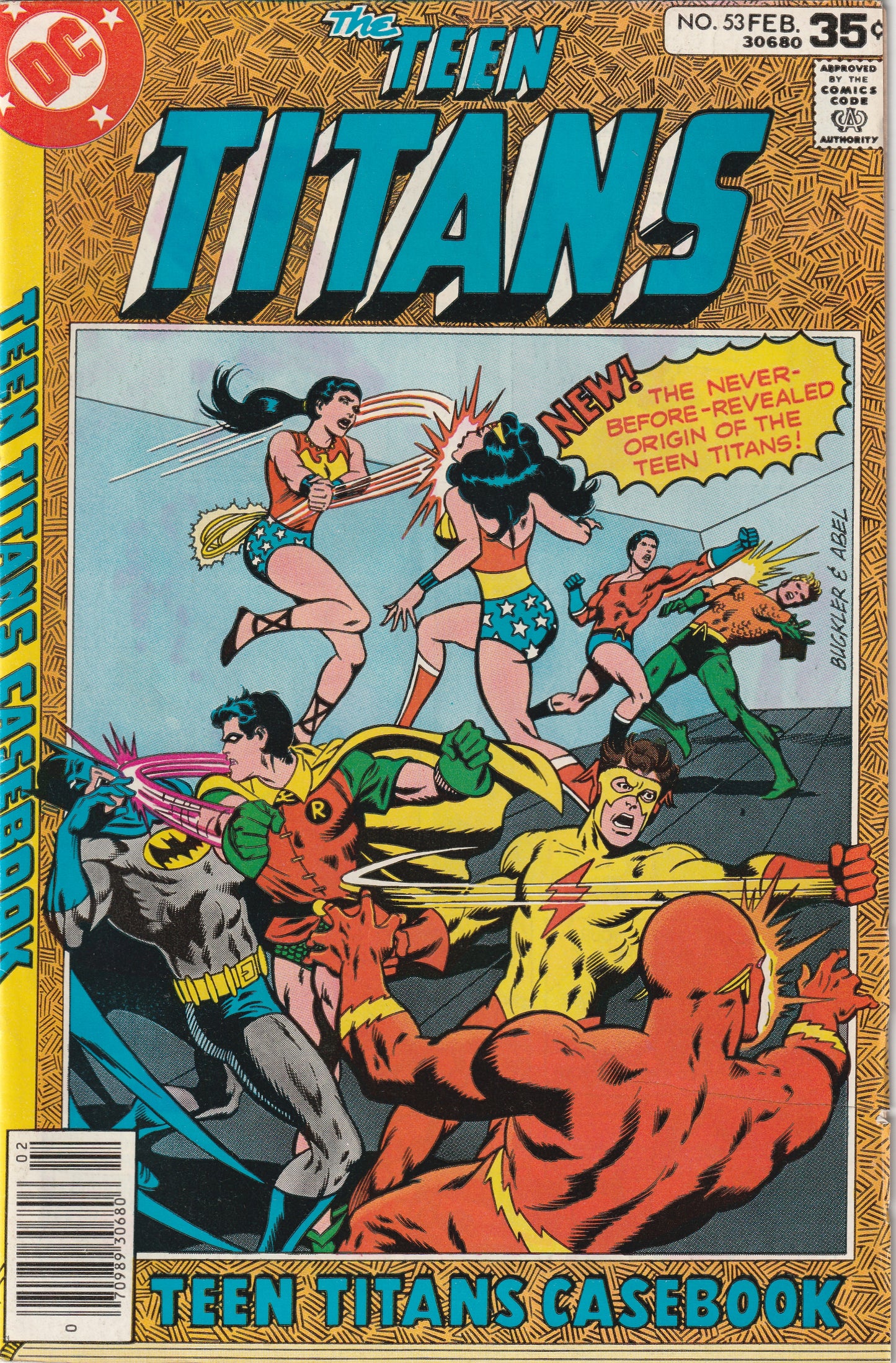 Teen Titans #53 (1978) - Final issue, Origin retold.