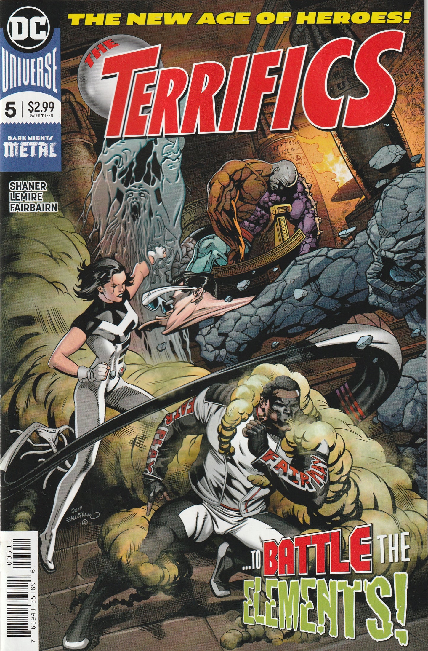The Terrifics #5 (2018) - Jeff Lemire