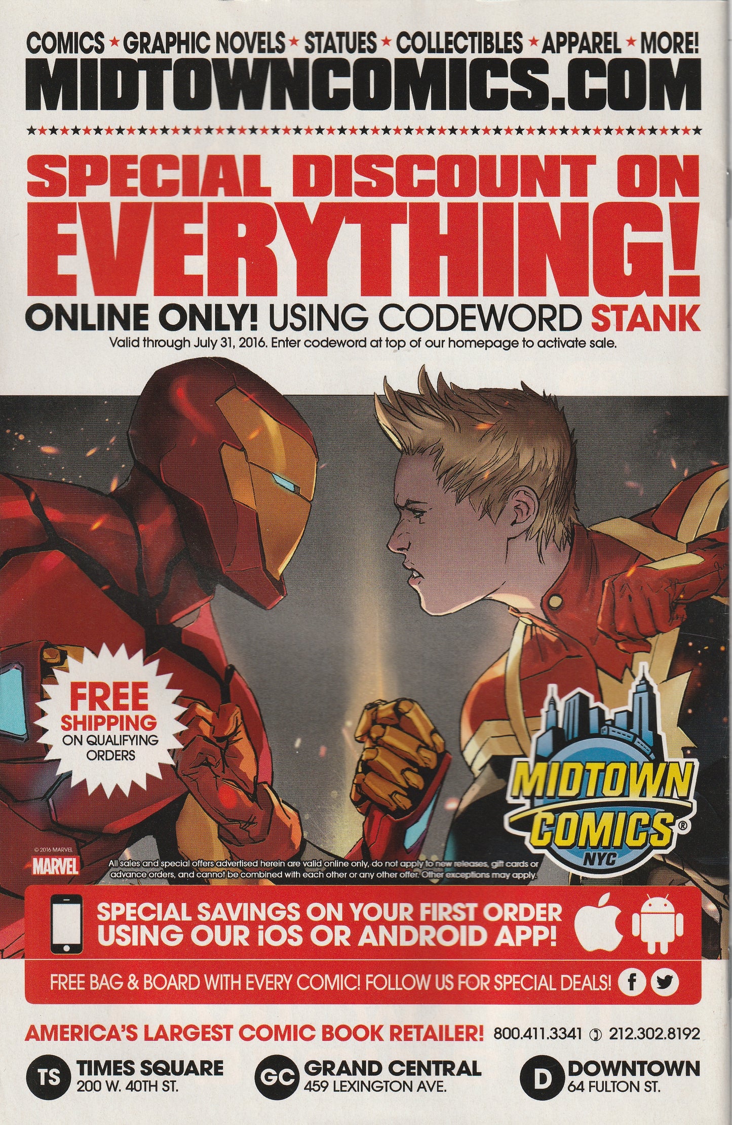 Invincible Iron Man #11 (2016) - 2nd Print Mike Deodato Variant Cover