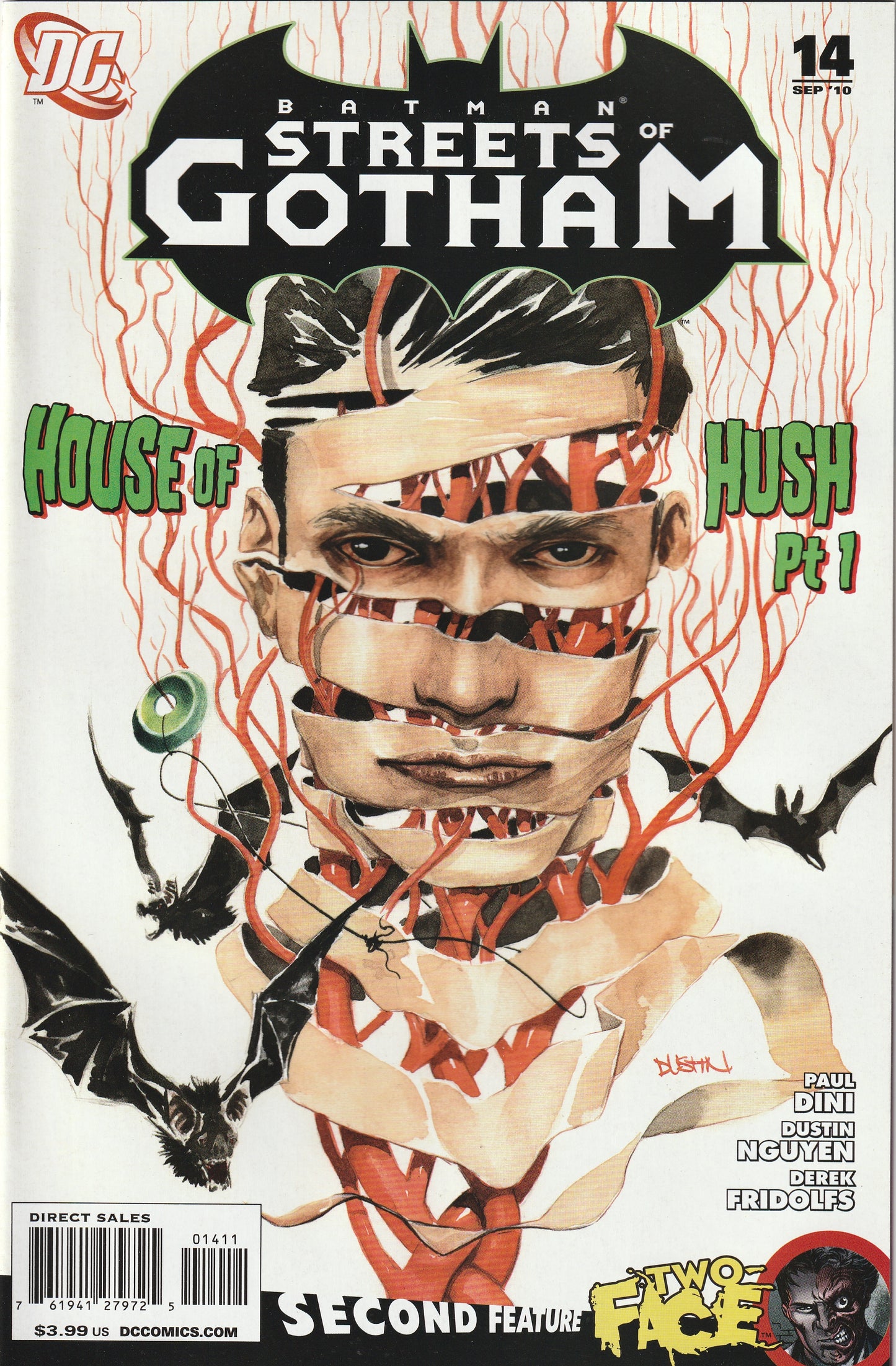 Batman Streets of Gotham #14 (2010) - Paul Dini, Dustin Nguyen - House of Hush