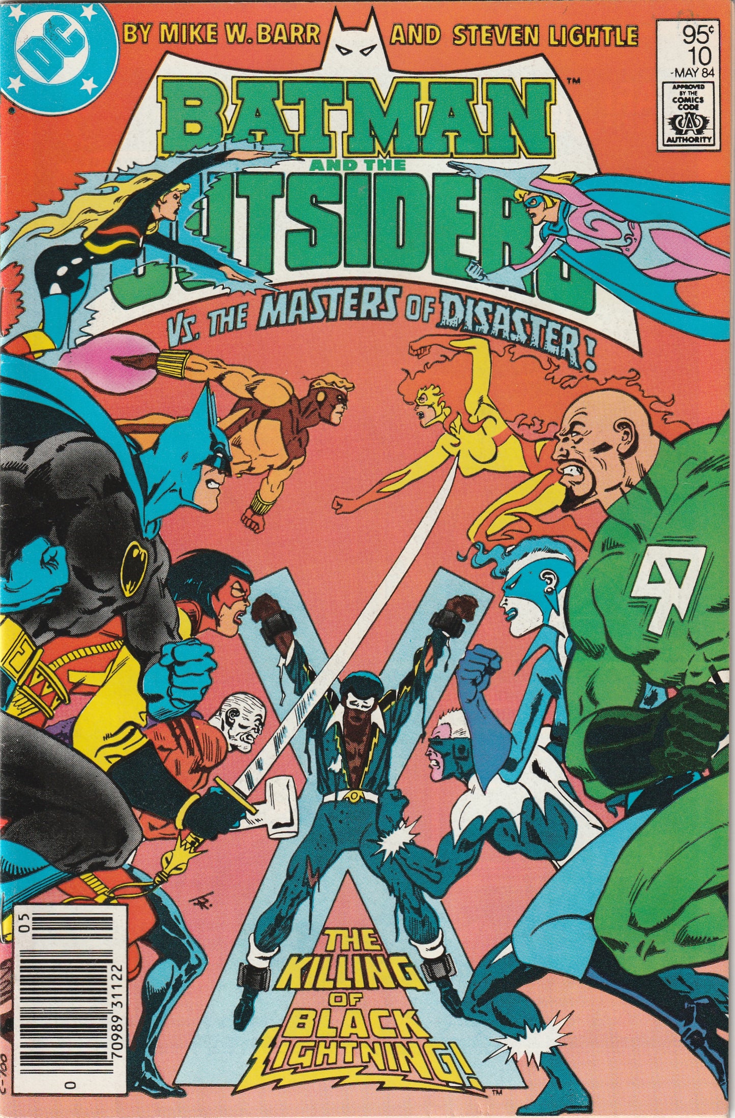 Batman And The Outsiders #10 (1984) - Canadian Price Variant
