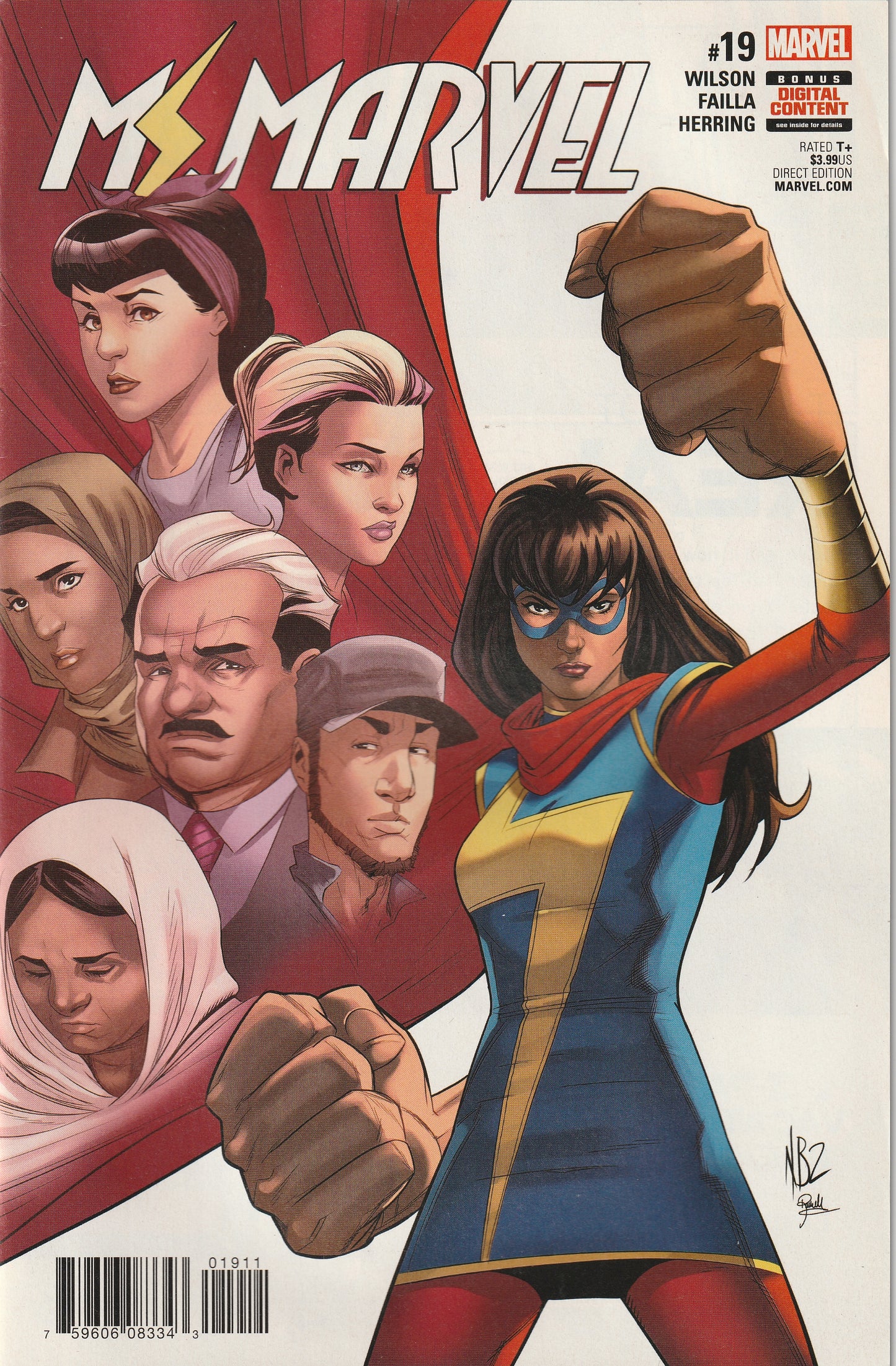 Ms. Marvel #19 (Vol 4, 2017) - 1st Appearance of Discord