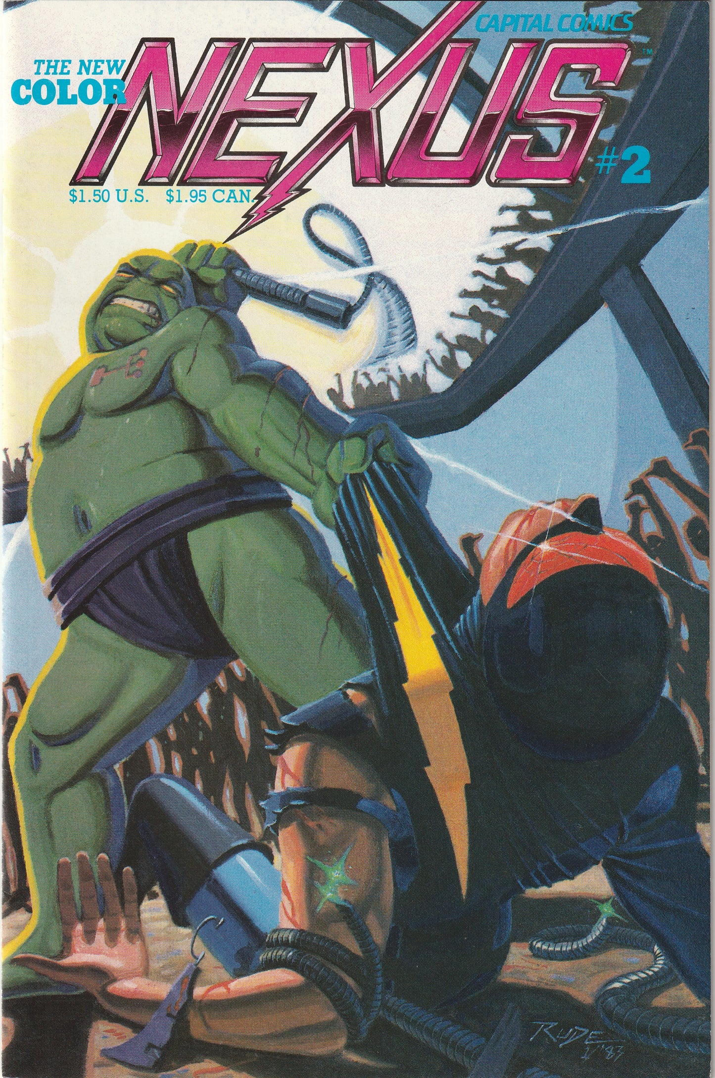 NEXUS #2 (Vol 2, 1983) - In Colour!