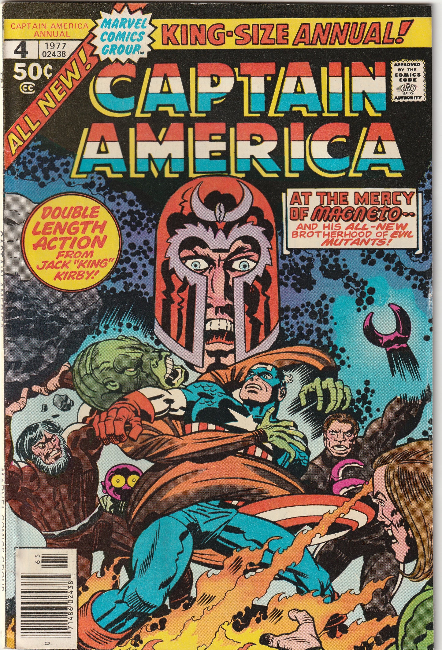 Captain America Annual #4 (1977) - Magneto cover/story