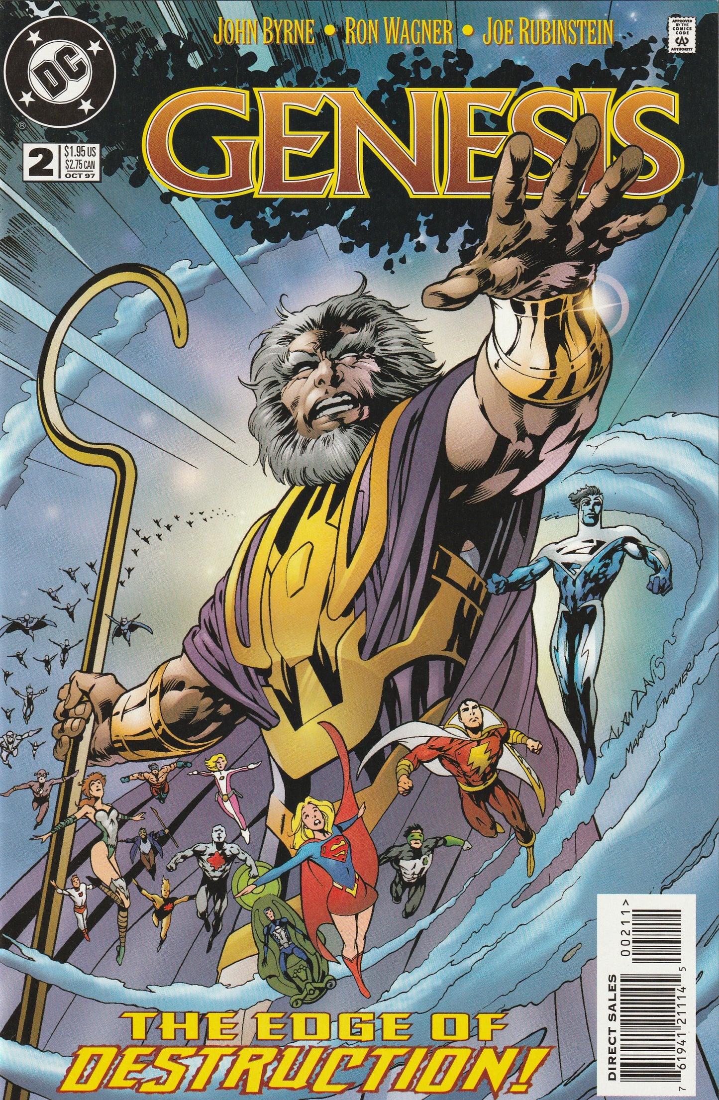 Genesis (1997) - Complete 4 issue mini-series - John Byrne