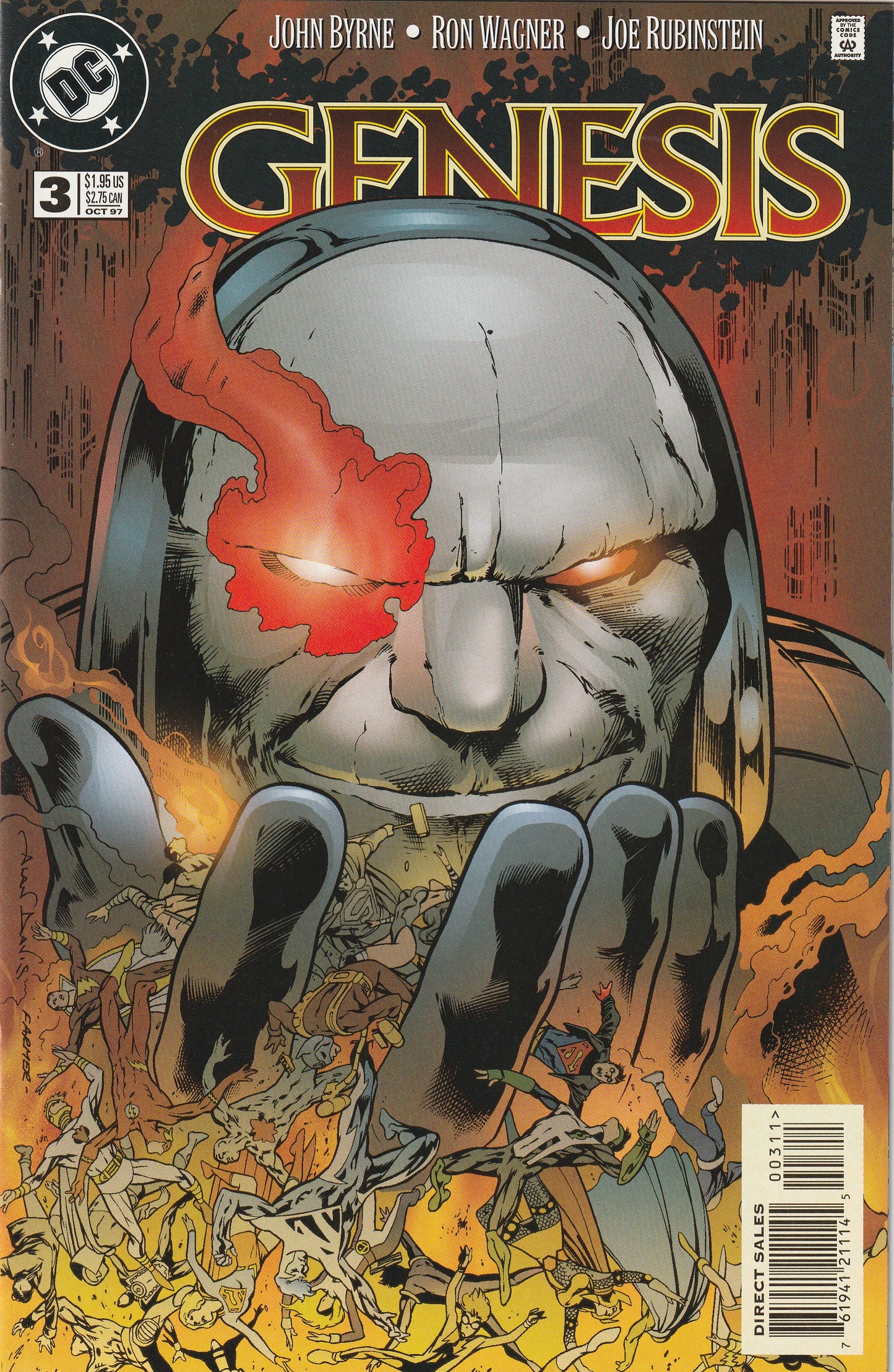 Genesis (1997) - Complete 4 issue mini-series - John Byrne