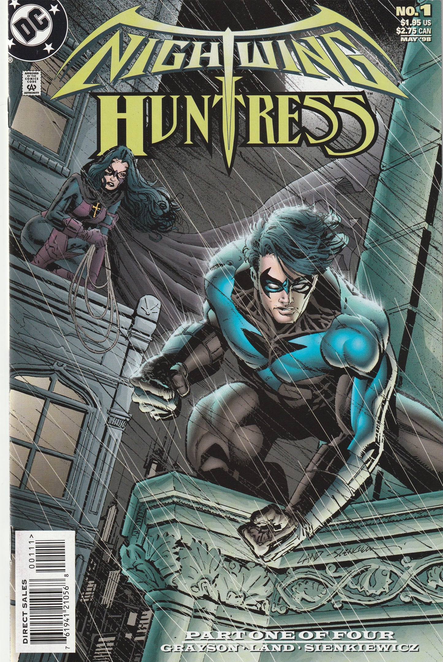 Nightwing & Huntress (1998) - Complete 4 issue mini-series
