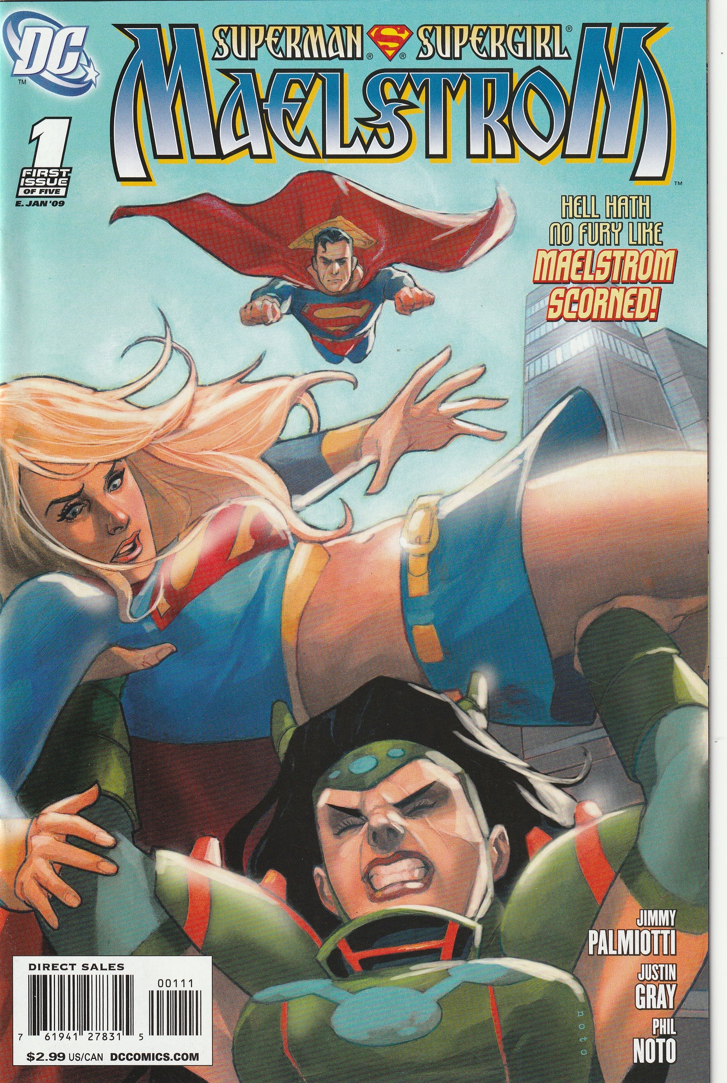 Superman Supergirl Maelstrom (2009) - Complete 5 issue mini-series