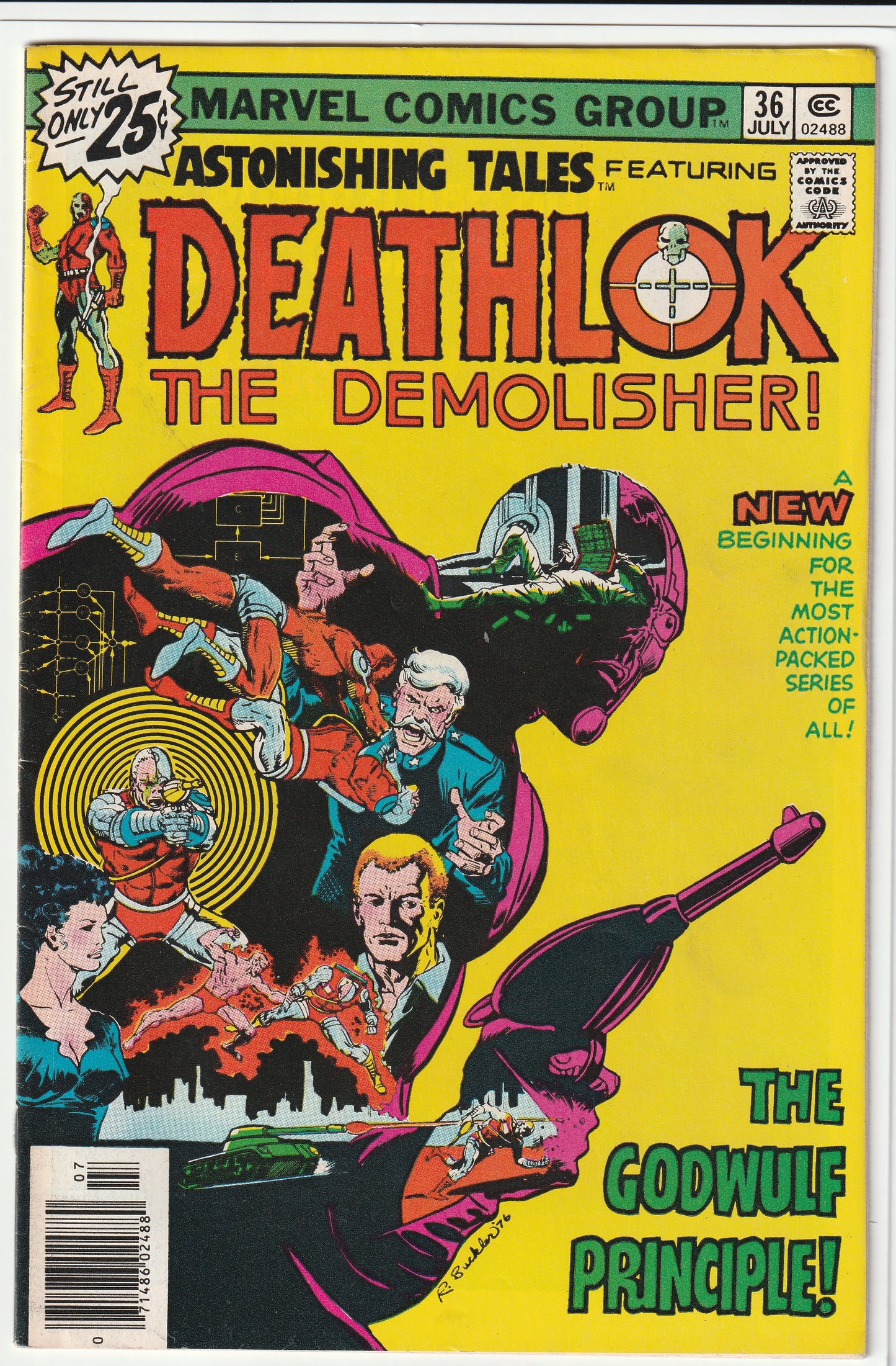 Astonishing Tales #36 Featuring Deathlok the Demolisher (1976)
