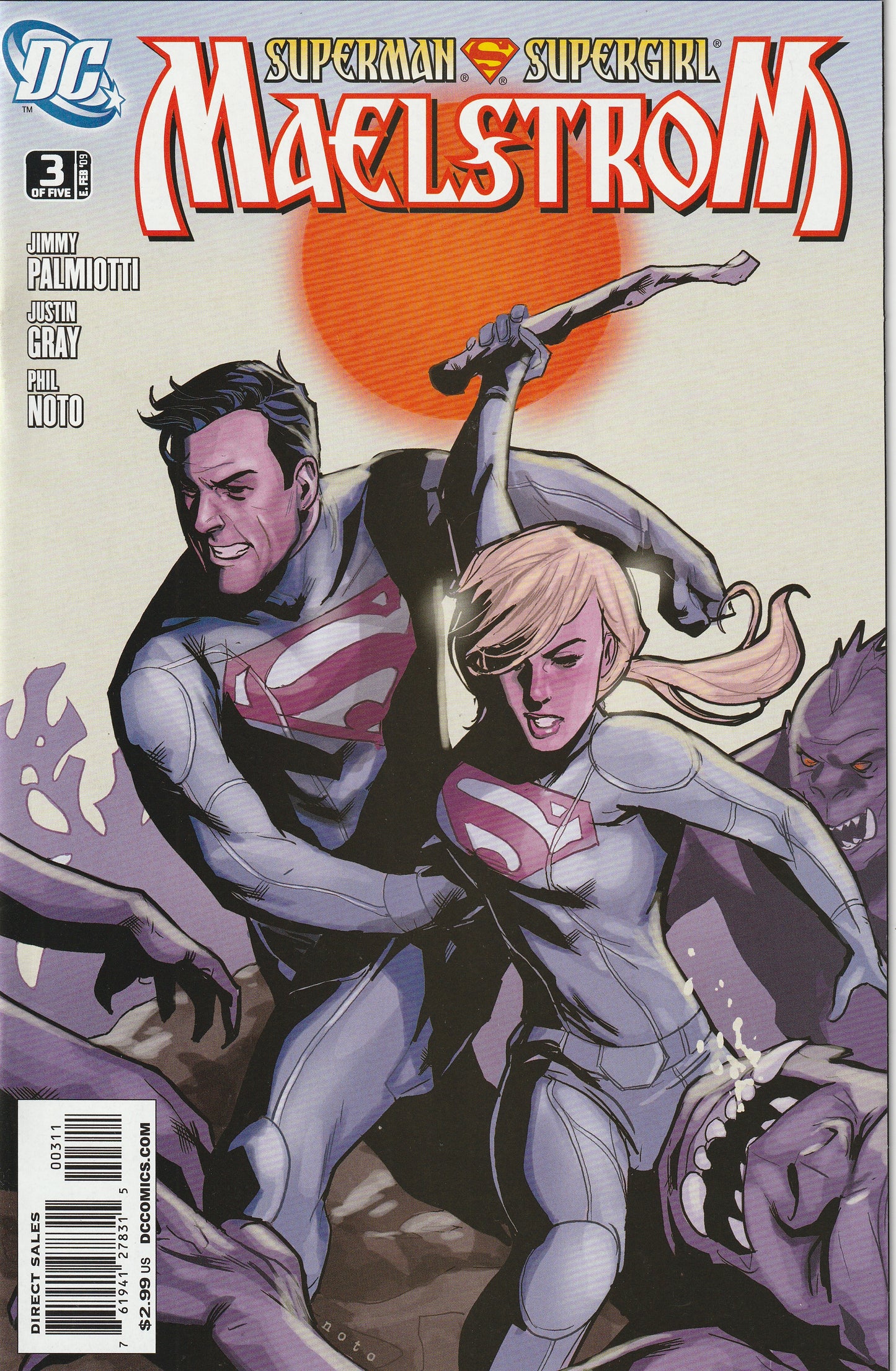 Superman Supergirl Maelstrom (2009) - Complete 5 issue mini-series